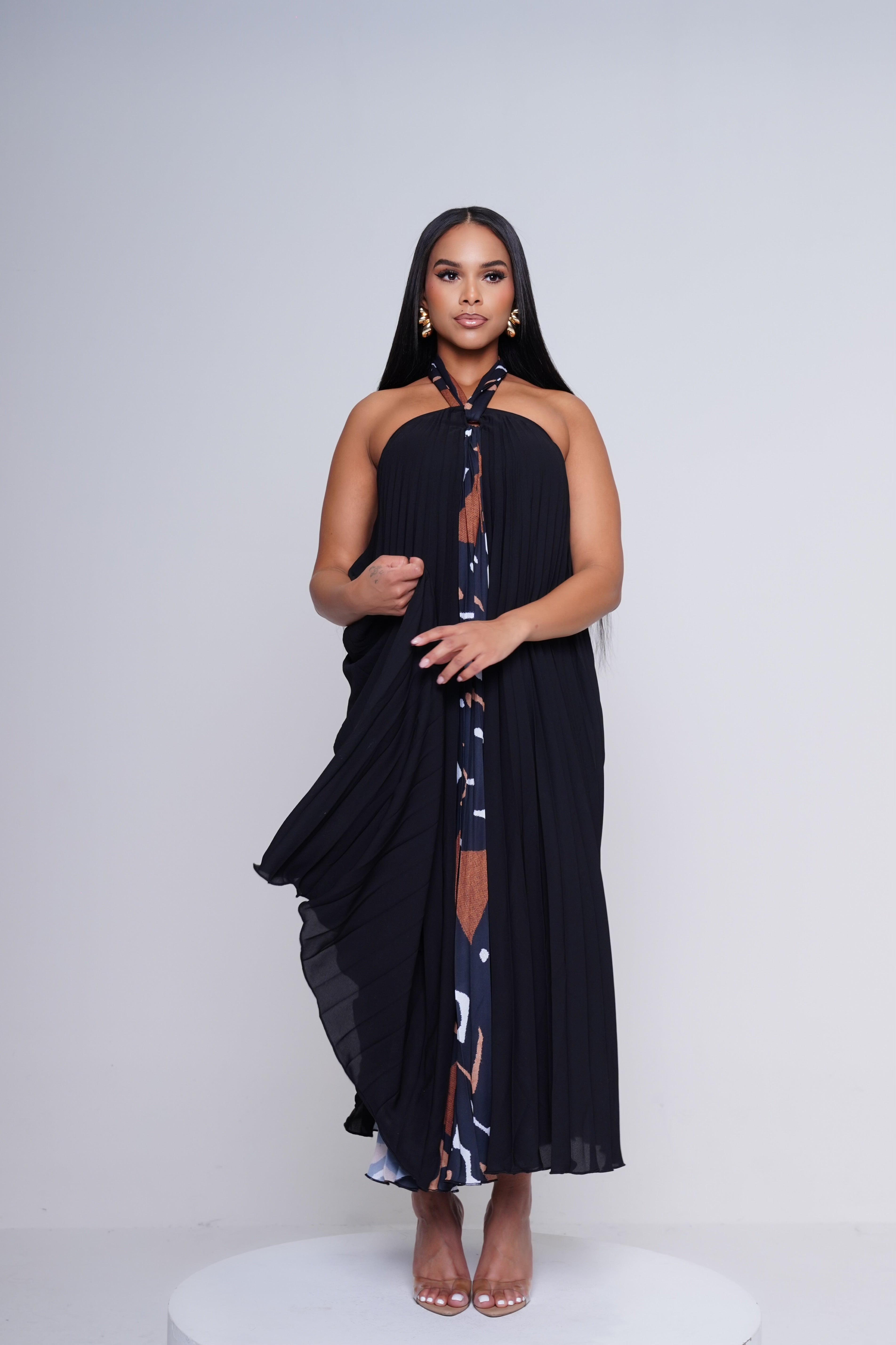 SAVANAH HALTER DRESS Lili Creation