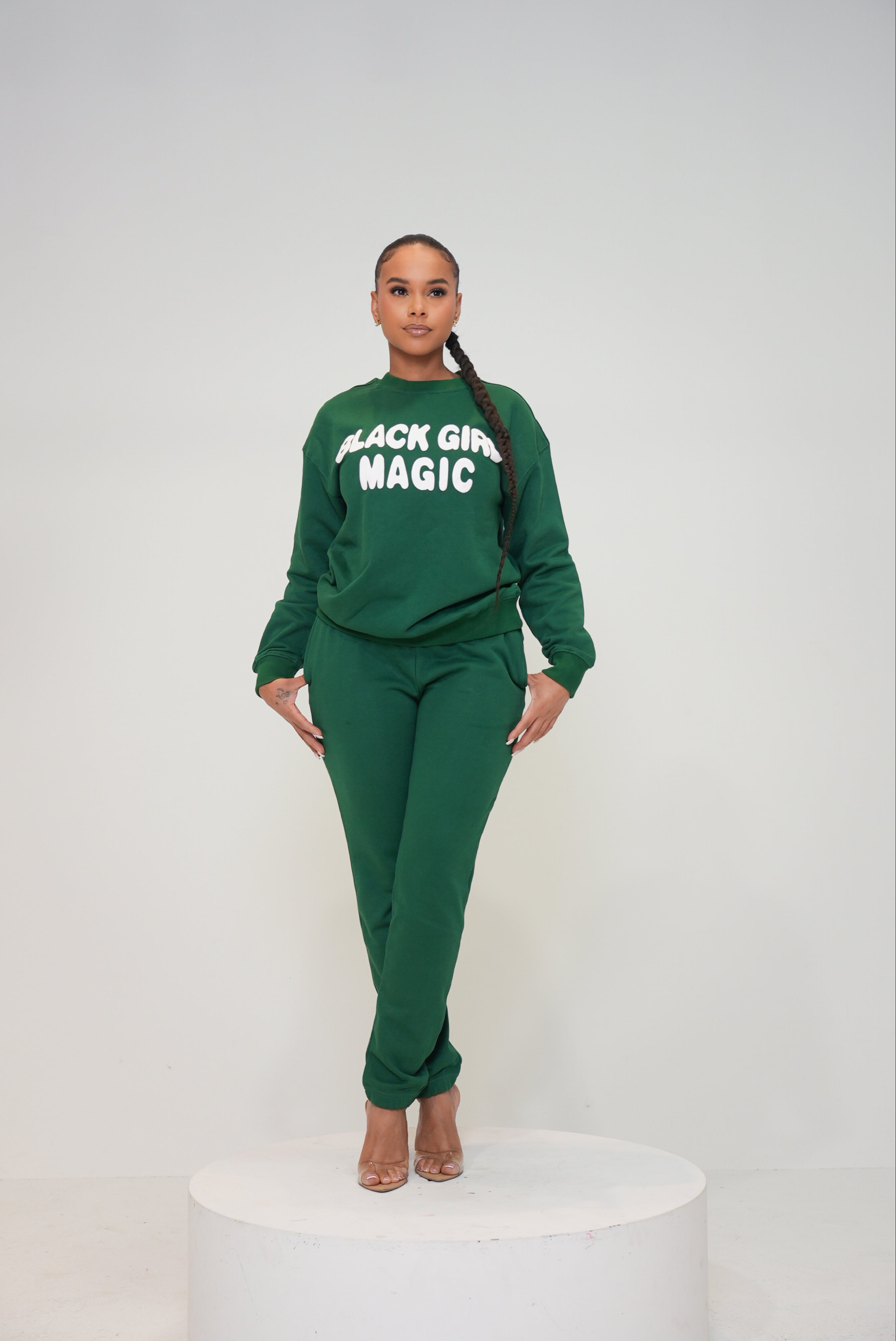 BLACK GIRL MAGIC SWEATER PANT SET Lili Creation