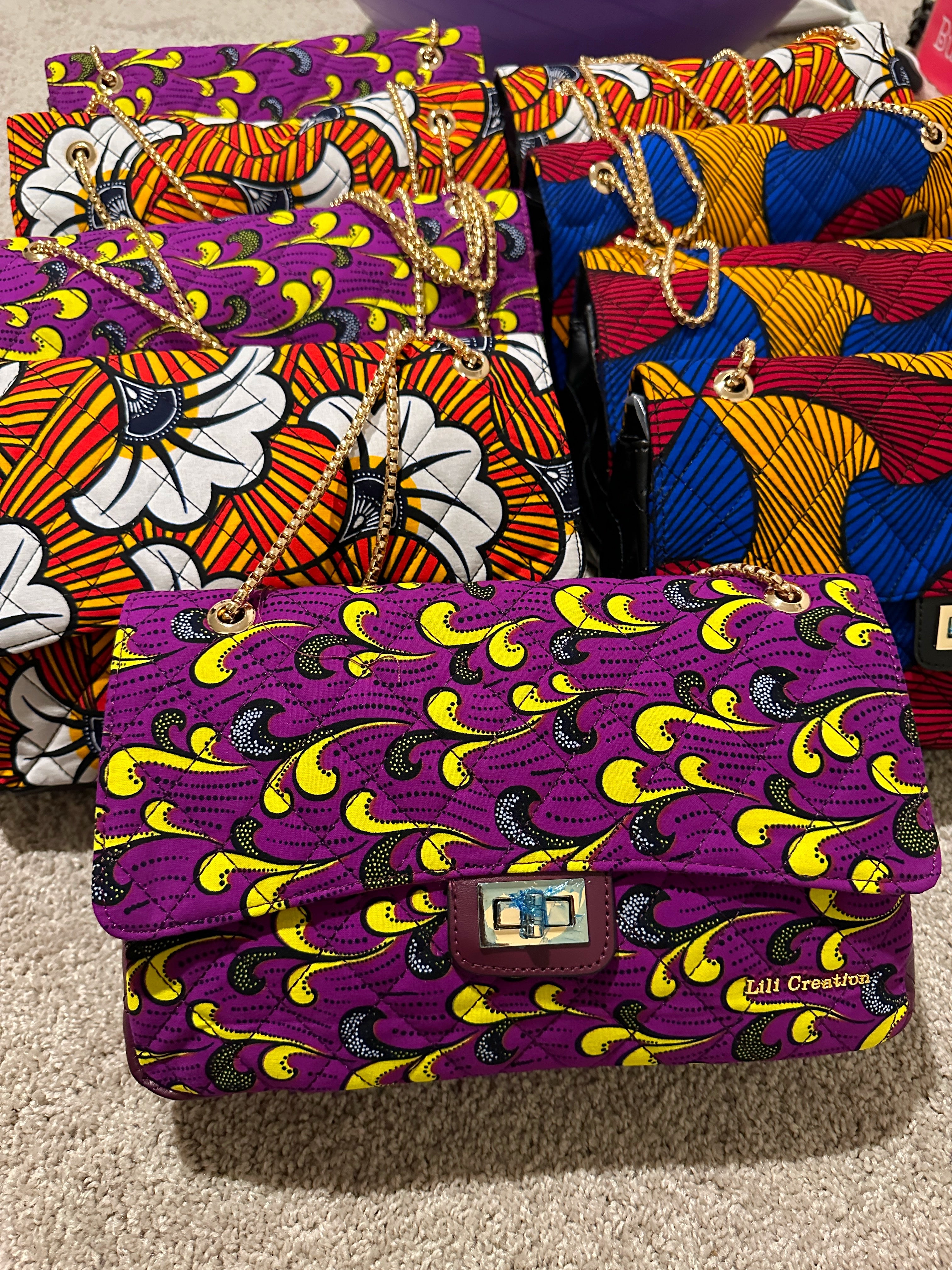 COCO WAX MEDUIM FLAP SHOULDER BAG Lili Creation