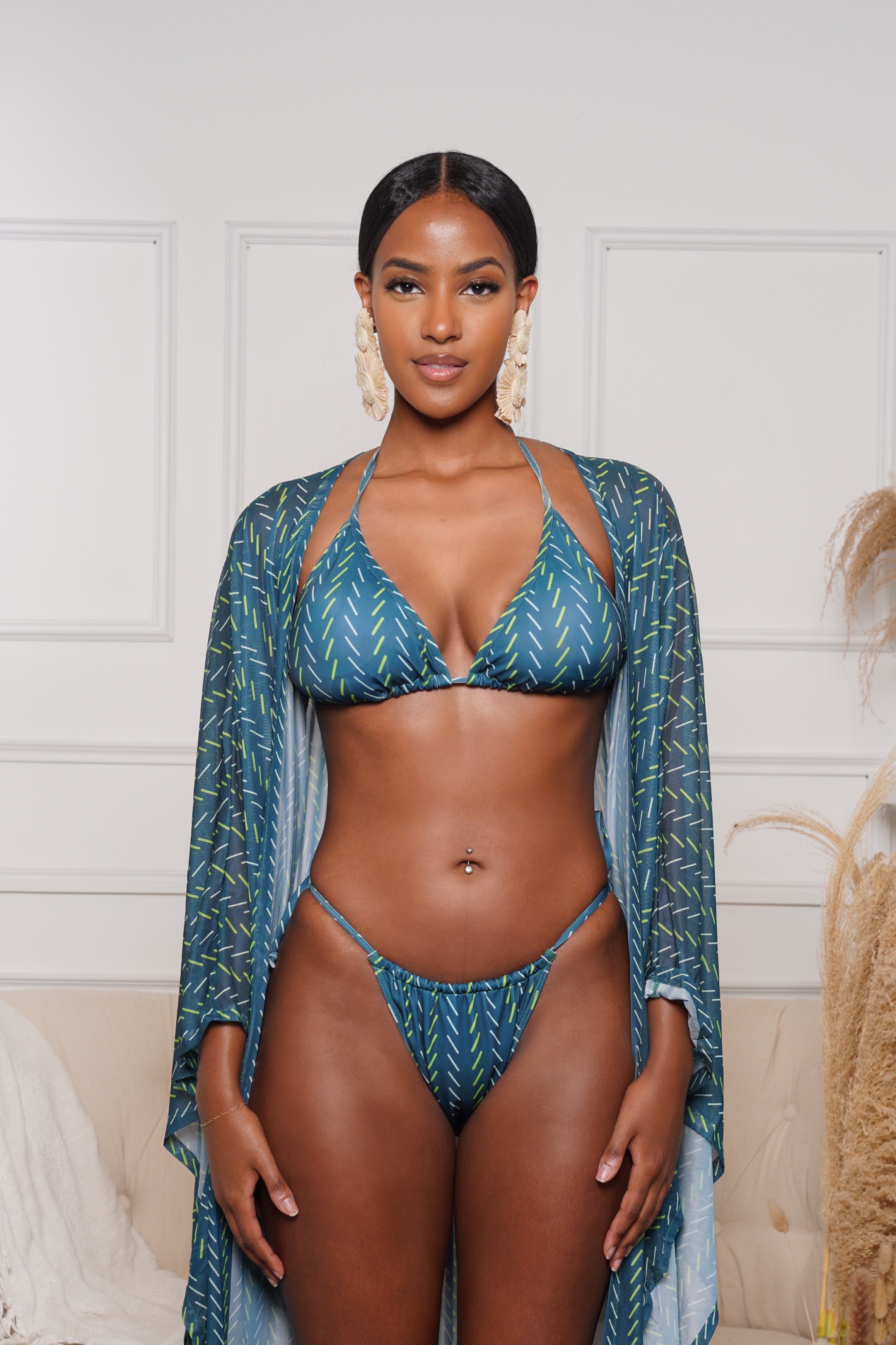 PACIFIC PRINT BIKINI SET Lili Creation