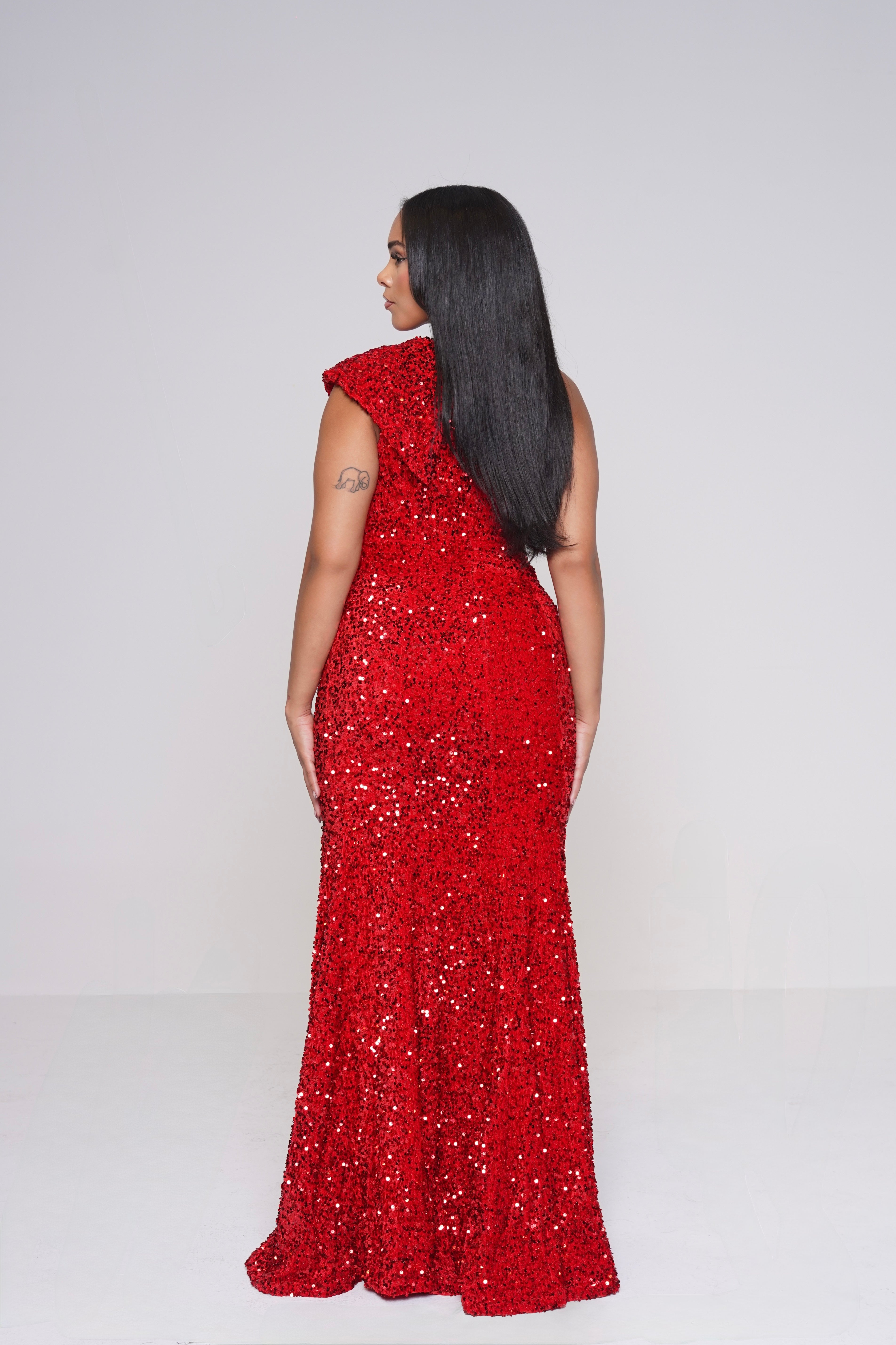 MIDNIGHT SPARKLE SEQUIN MAXIDRESS Lili Creation