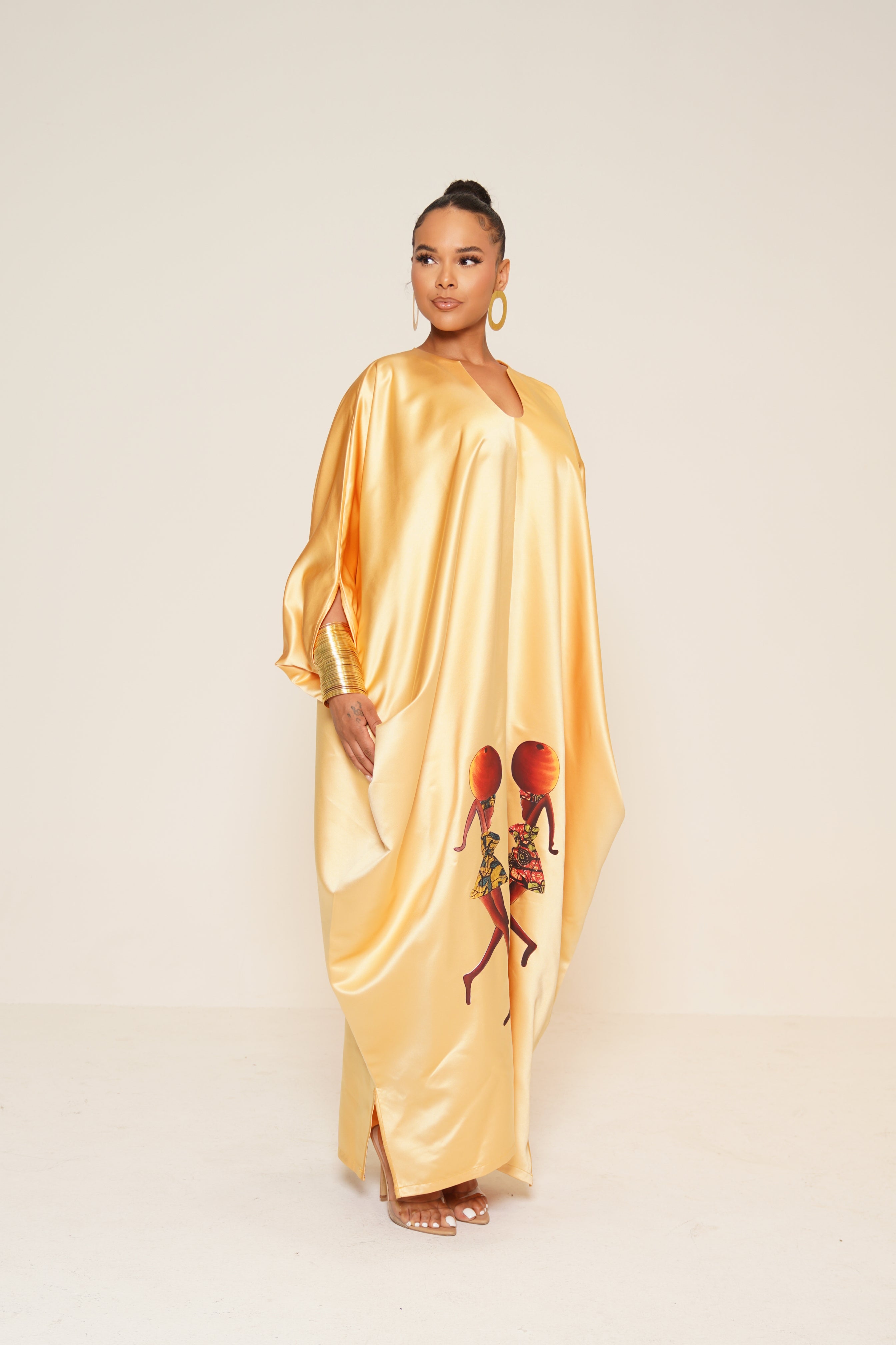 Elegant African Boubou Dress – Lili Creation