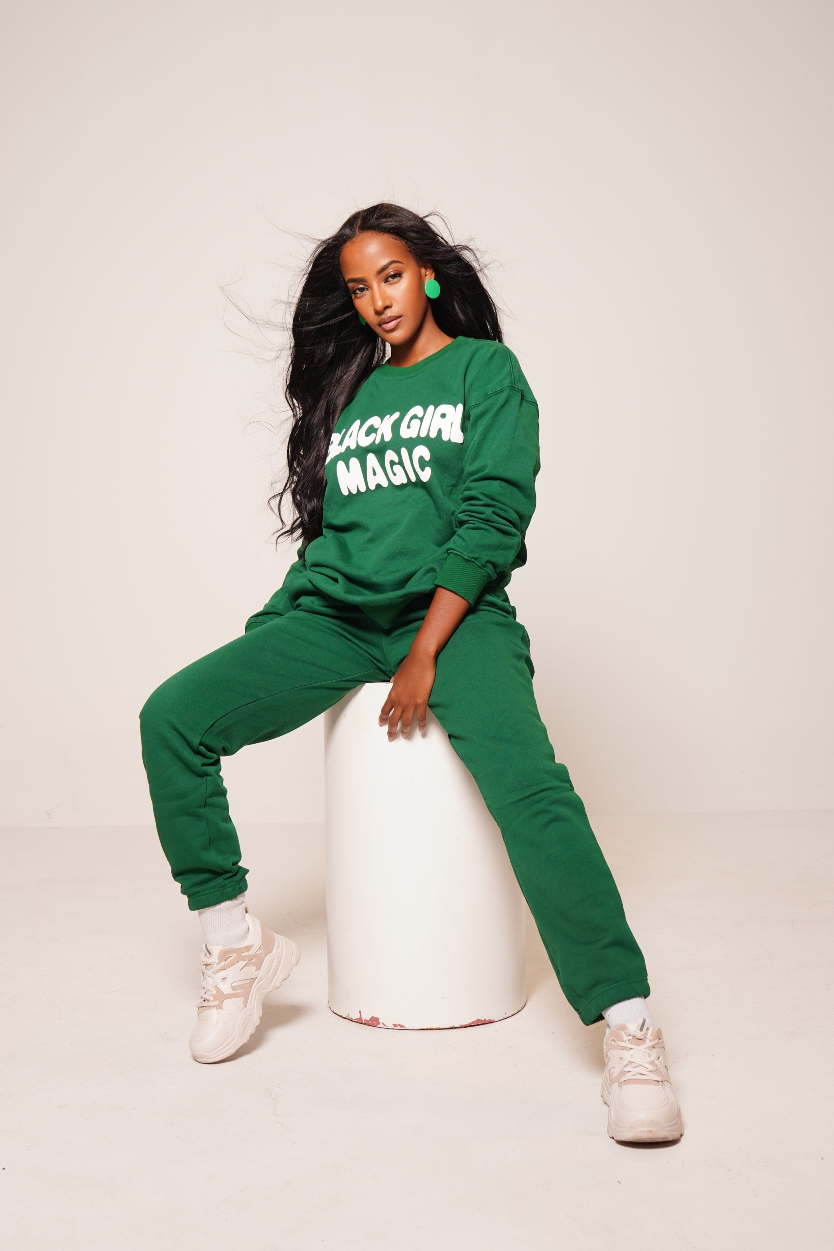 BLACK GIRL MAGIC SWEATER PANT SET Lili Creation