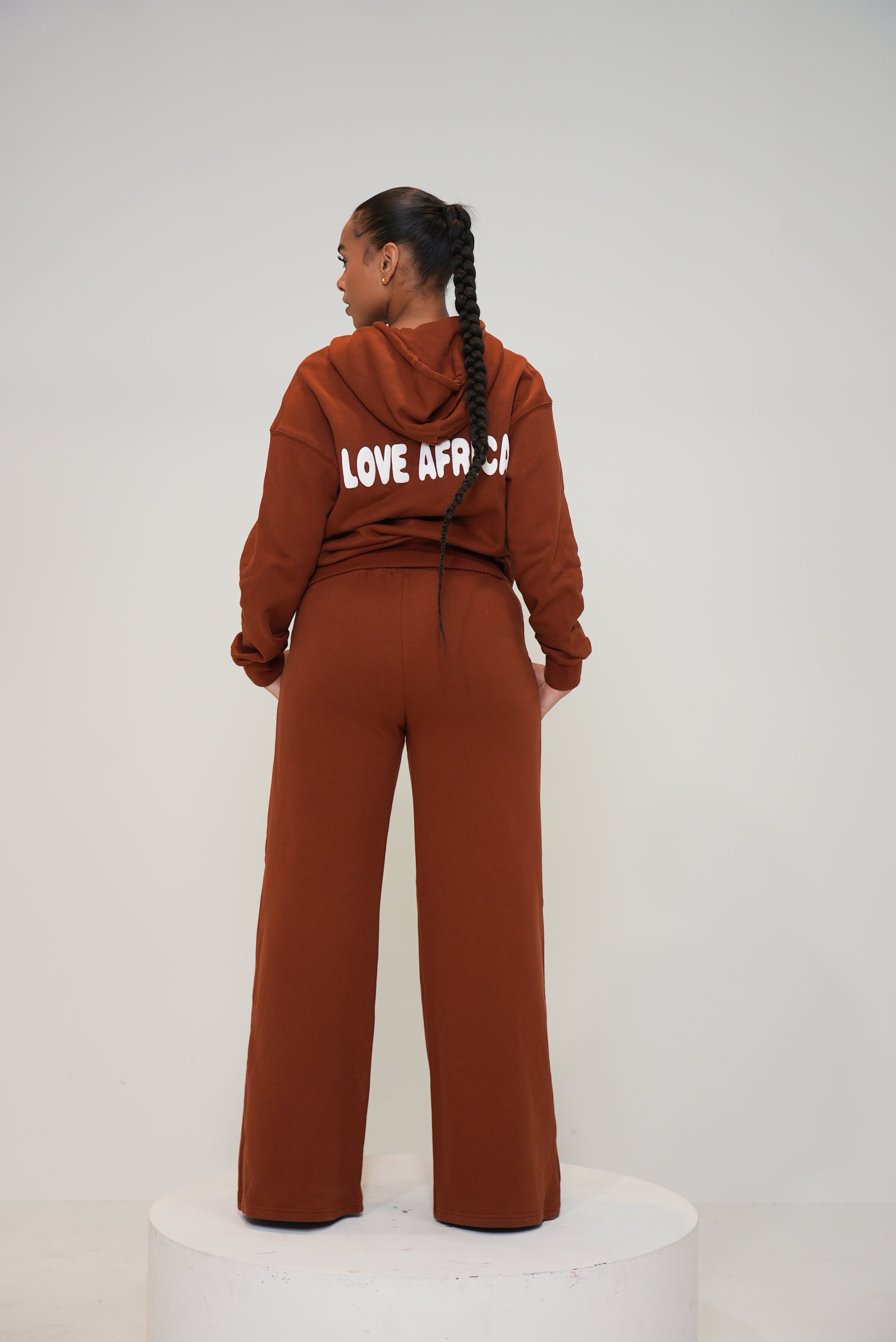 I LOVE AFRICA HOODIE SET PANT Lili Creation