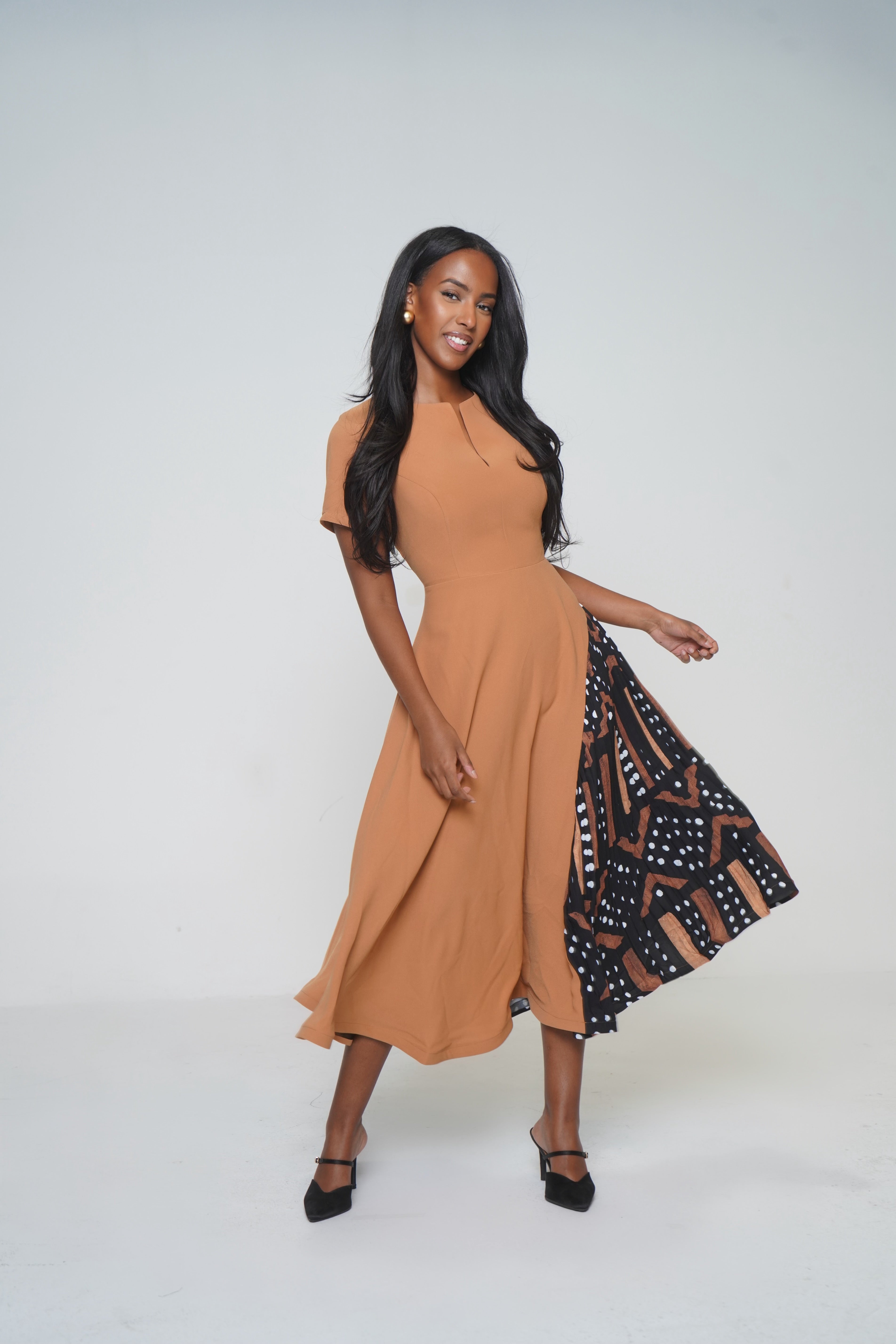 HOLLY MIDI DRESS Lili Creation