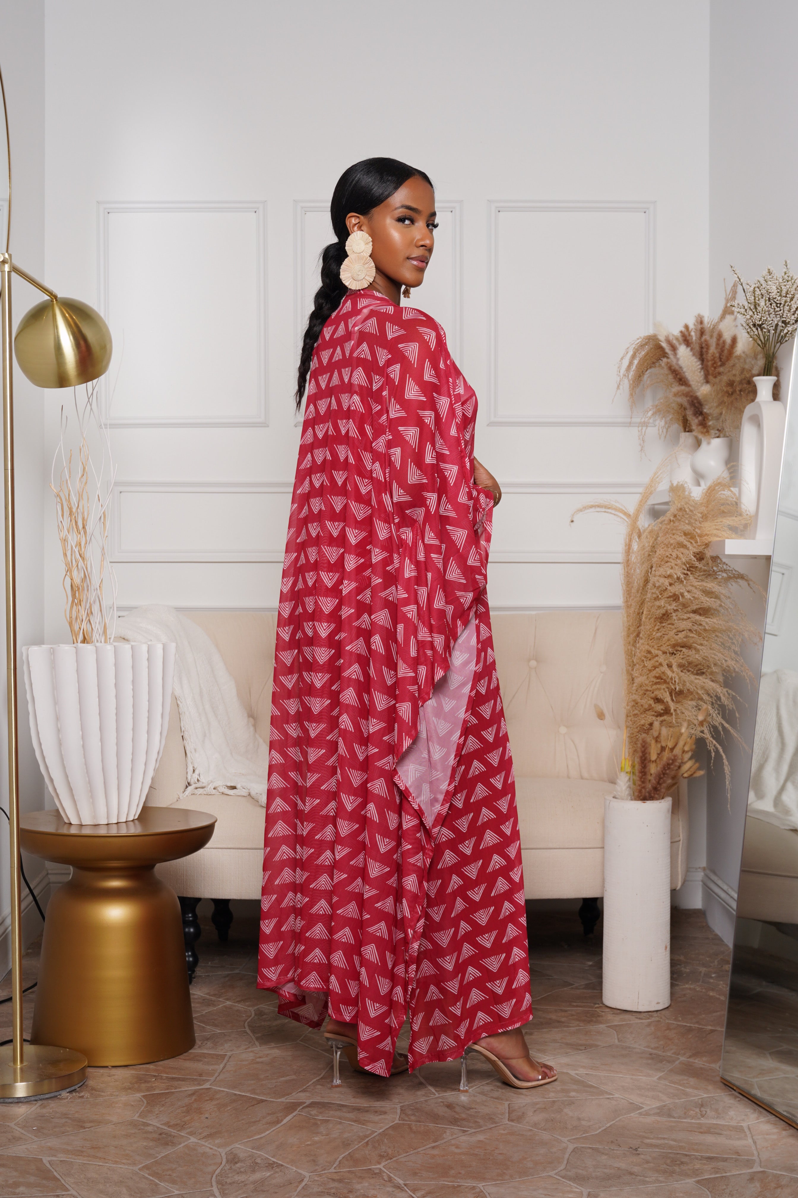 SABINA COVER UP IN RED Lili Creation