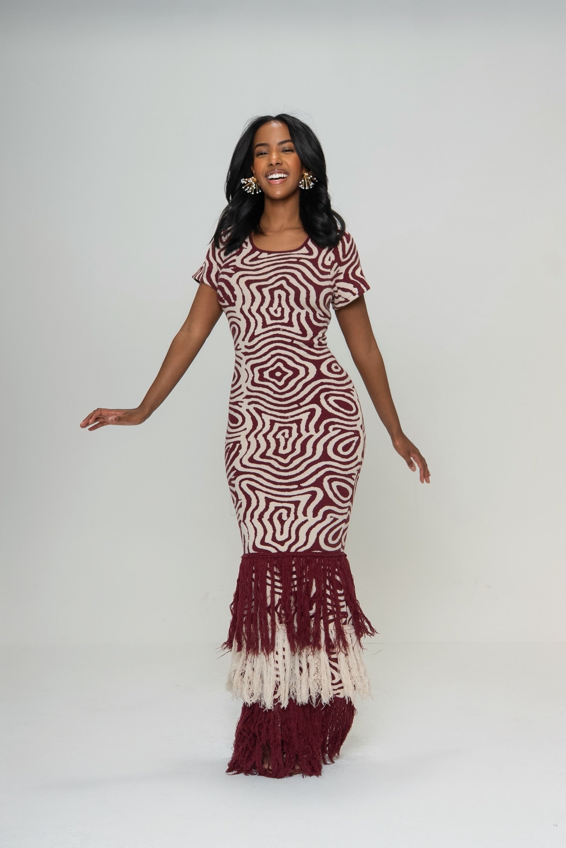 LOVA KNIT MAXI DRESS Lili Creation