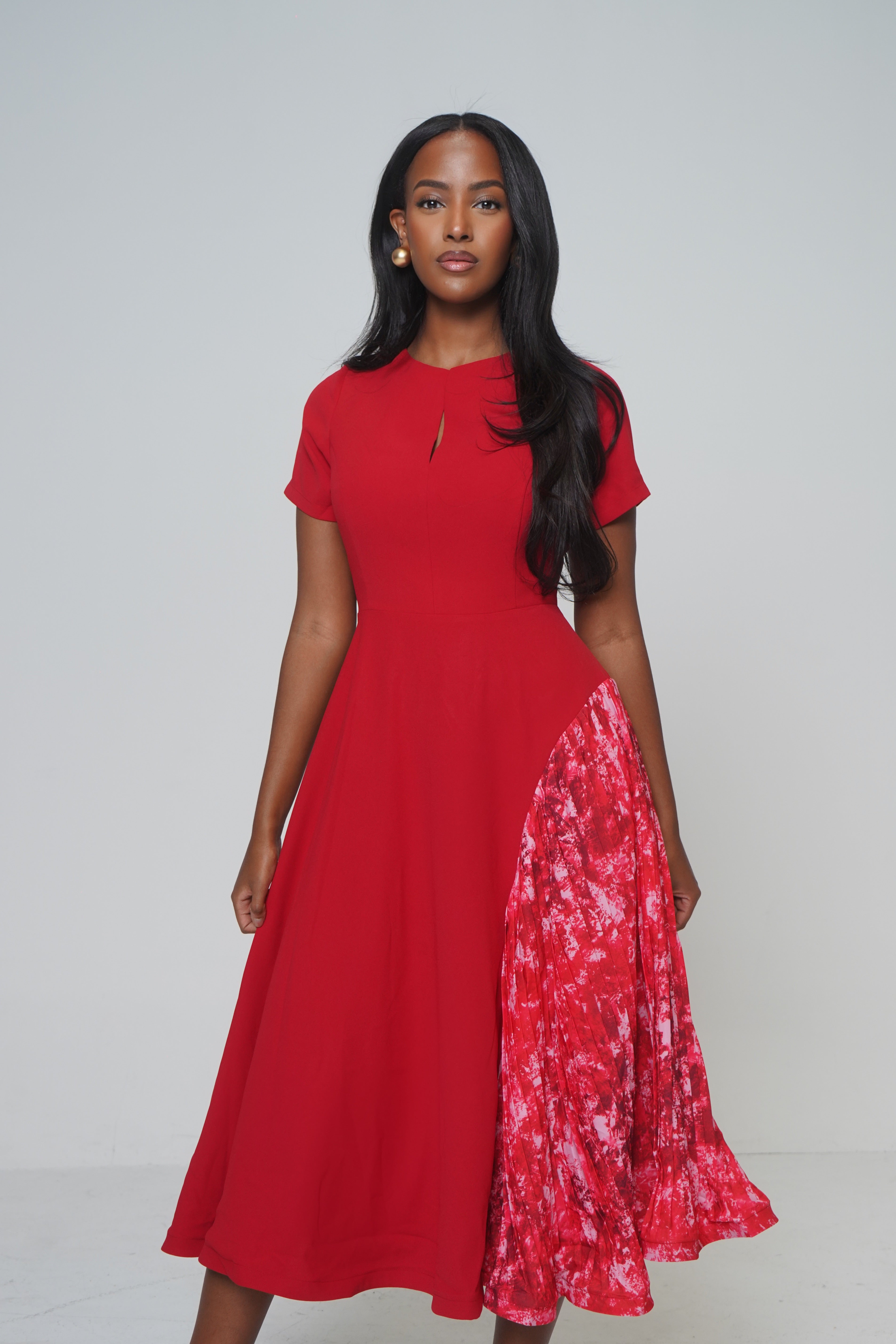 HOLLY MIDI DRESS Lili Creation