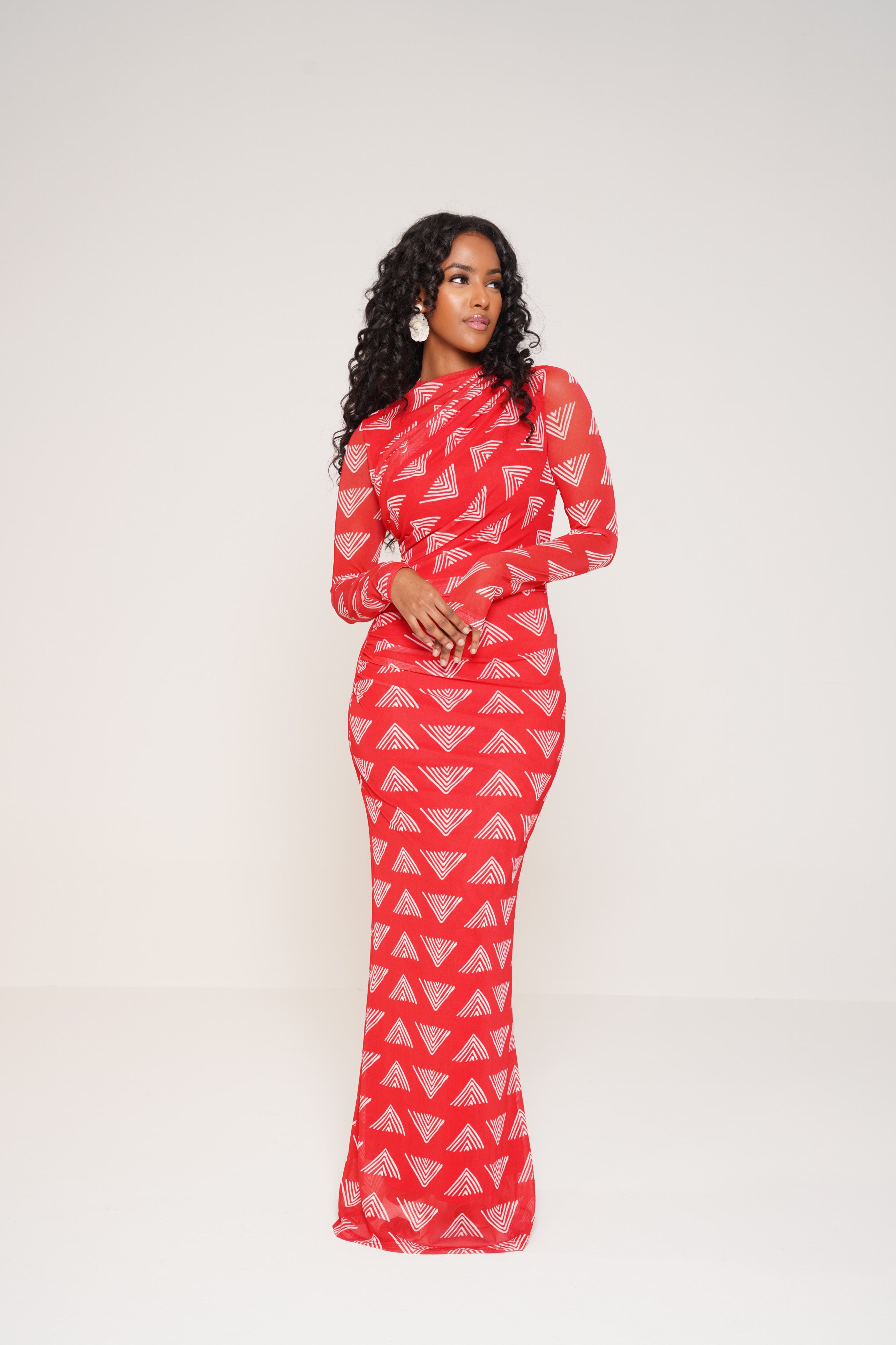 BELIZA MESH DRESS Lili Creation