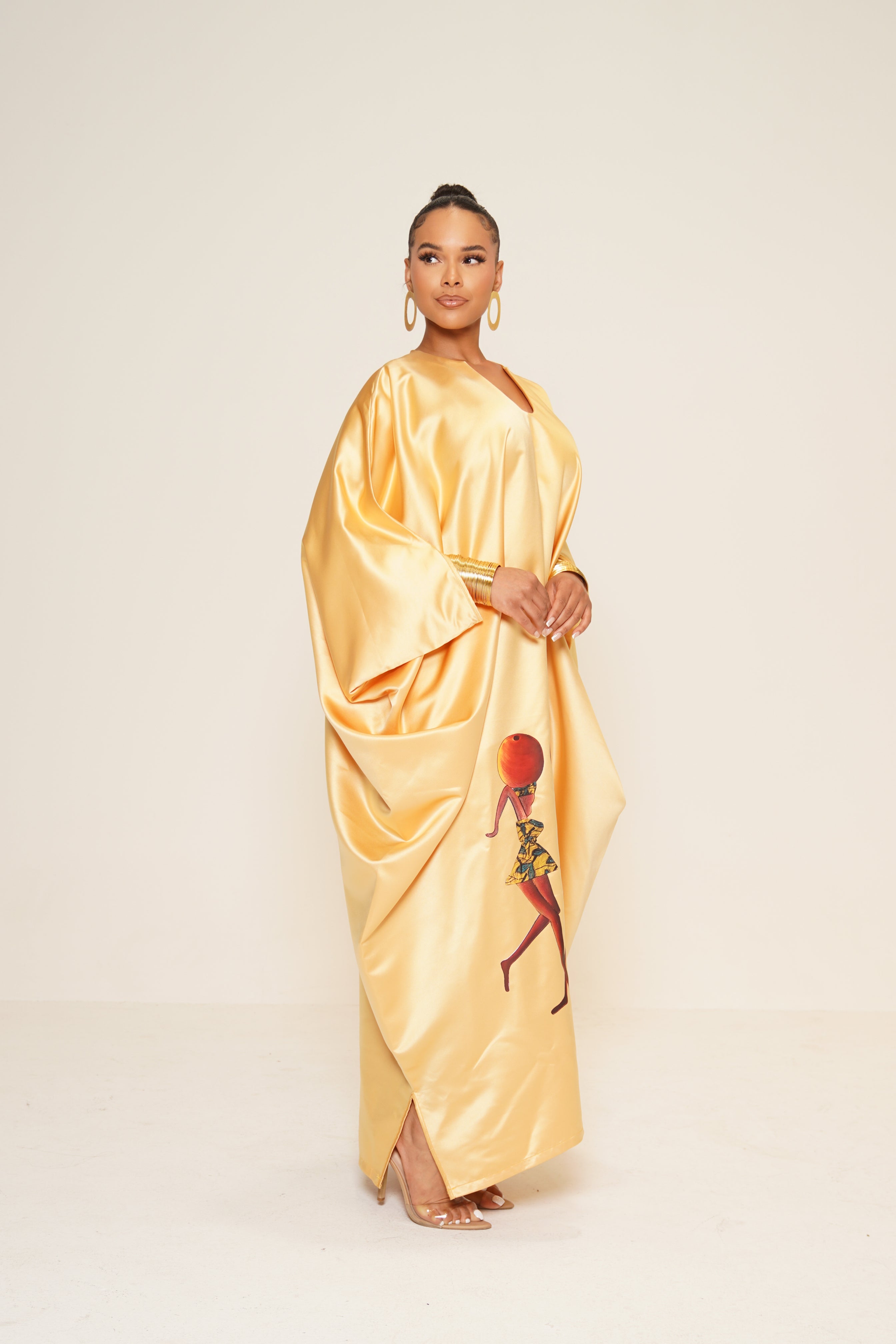 Elegant African Boubou Dress – Lili Creation