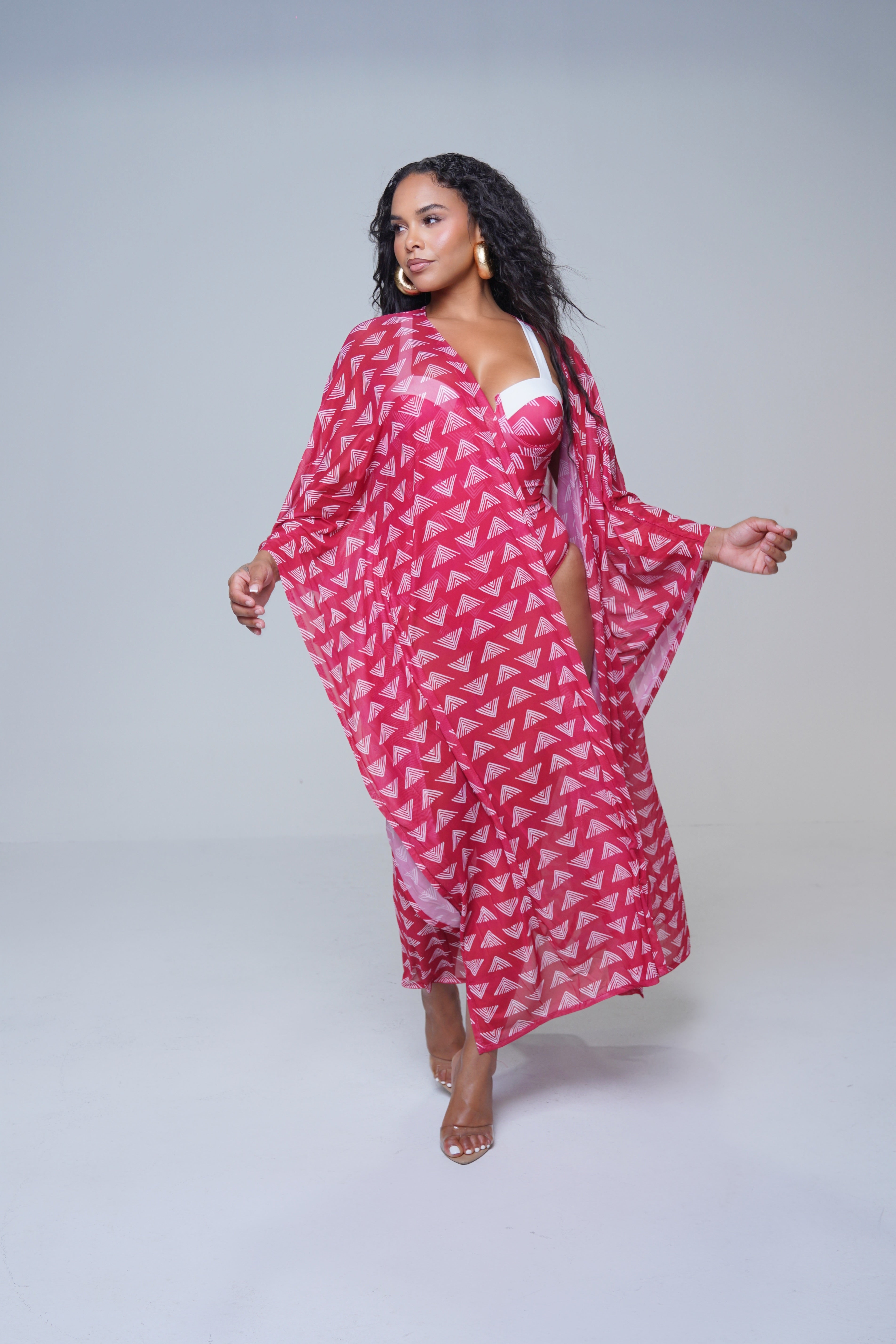 SABINA COVER UP IN RED Lili Creation