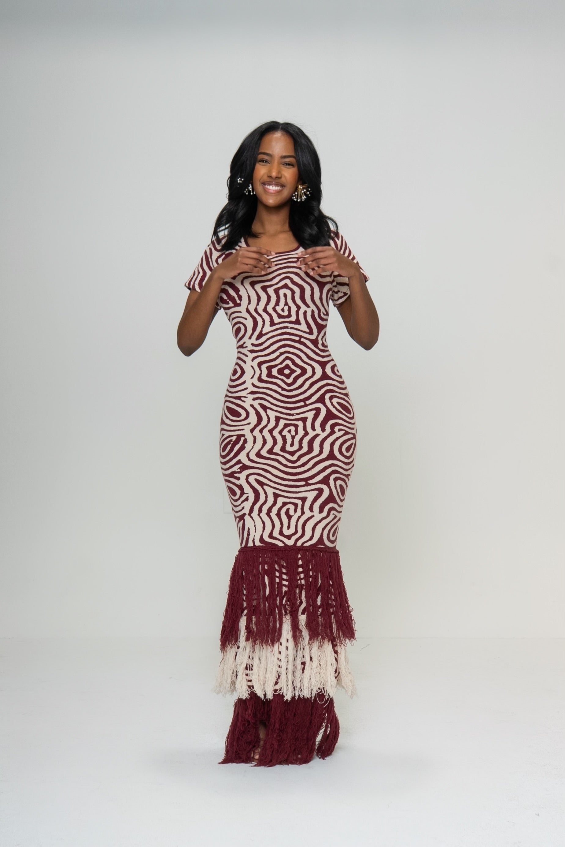 LOVA KNIT MAXI DRESS Lili Creation