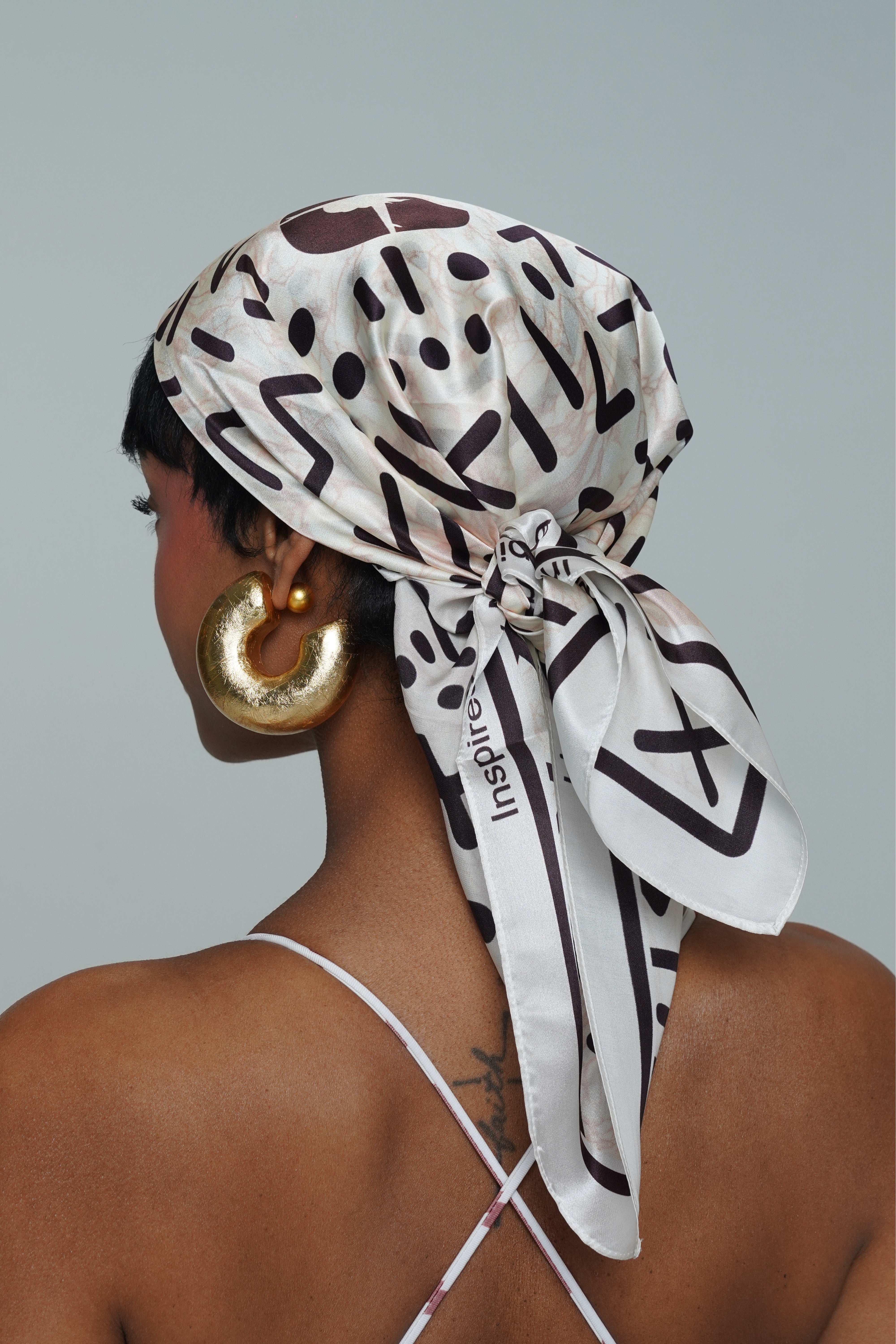 ZURI SATIN SCARF Lili Creation