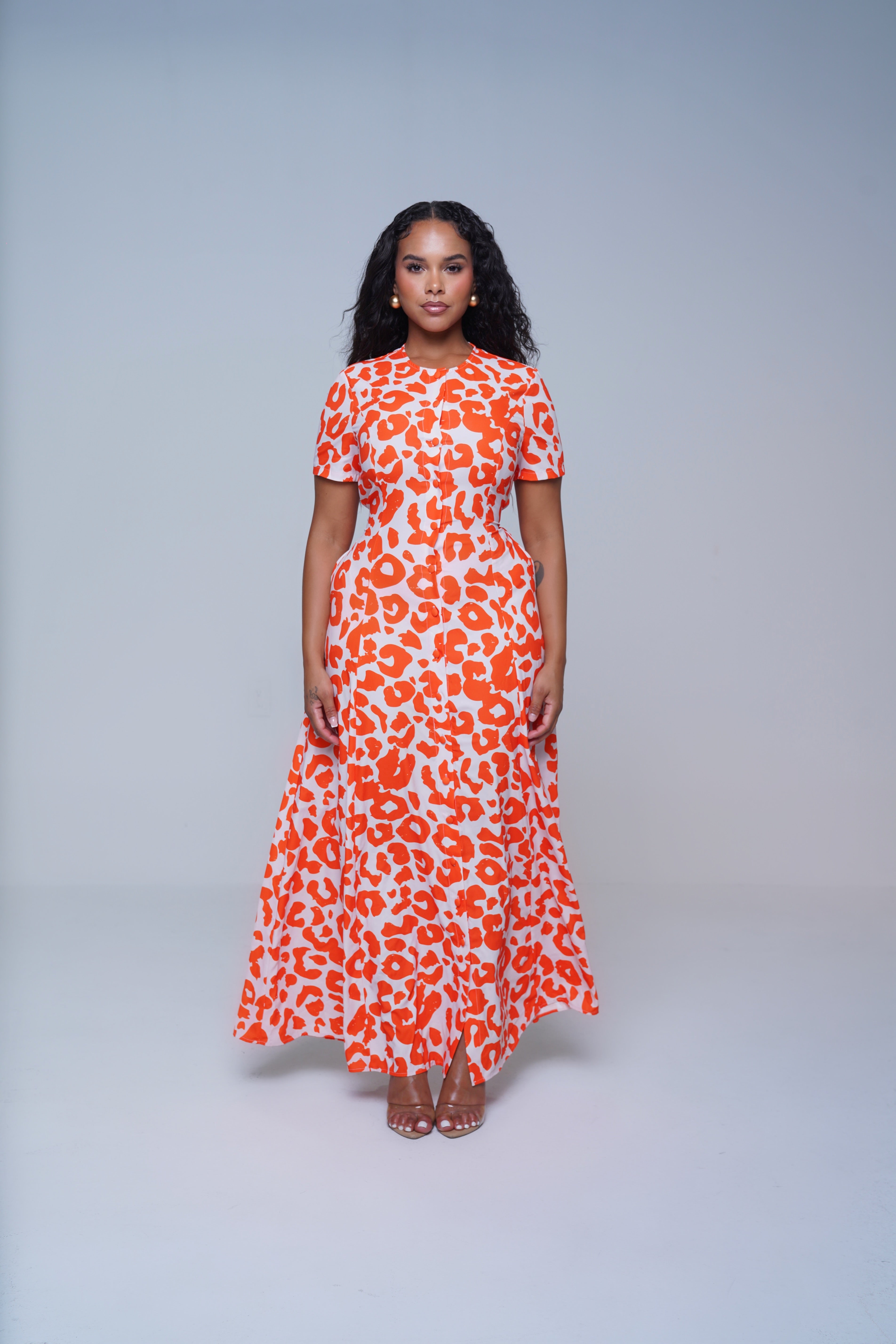 NYA MUDCLOTH MAXI DRESS Lili Creation