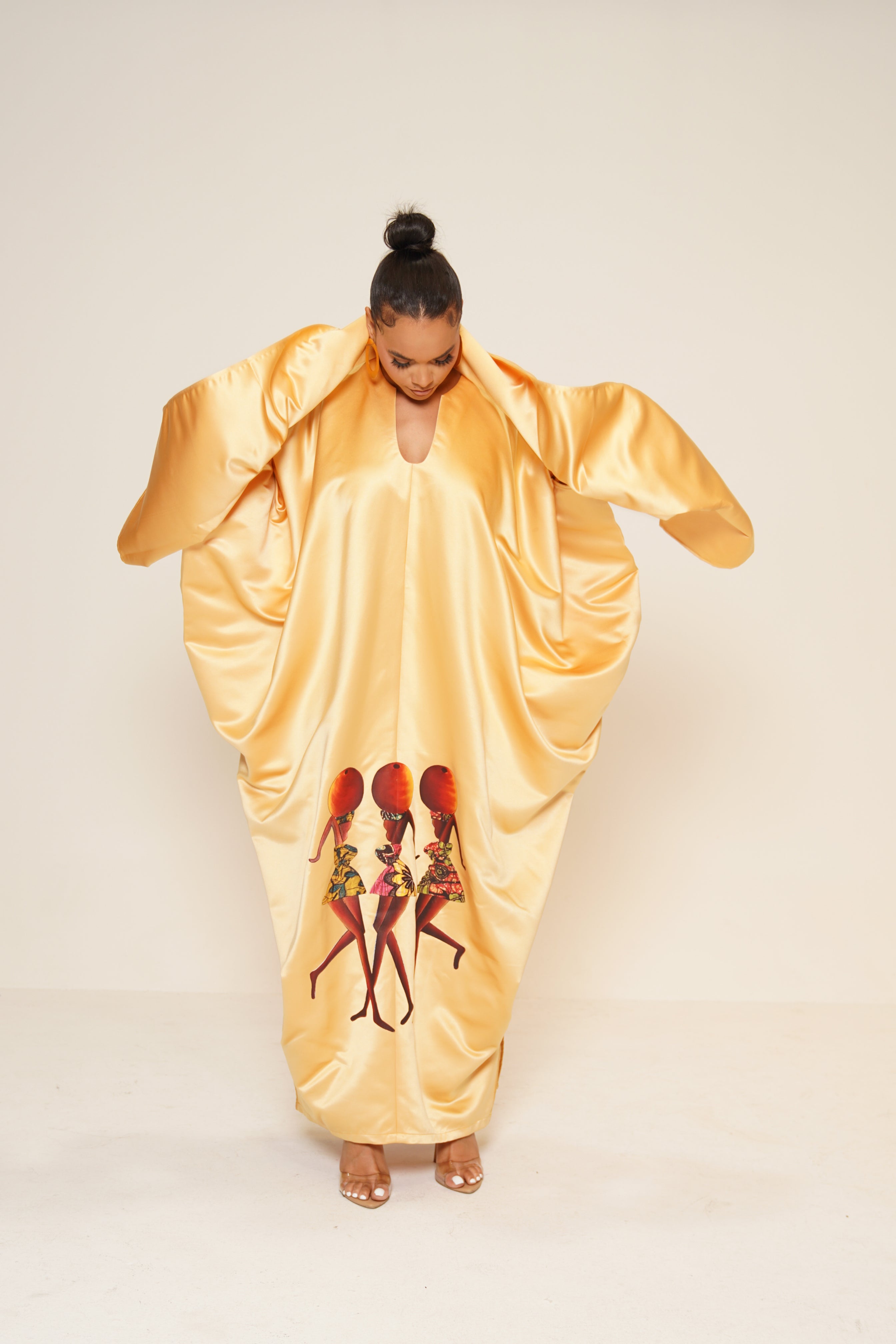 Elegant African Boubou Dress – Lili Creation