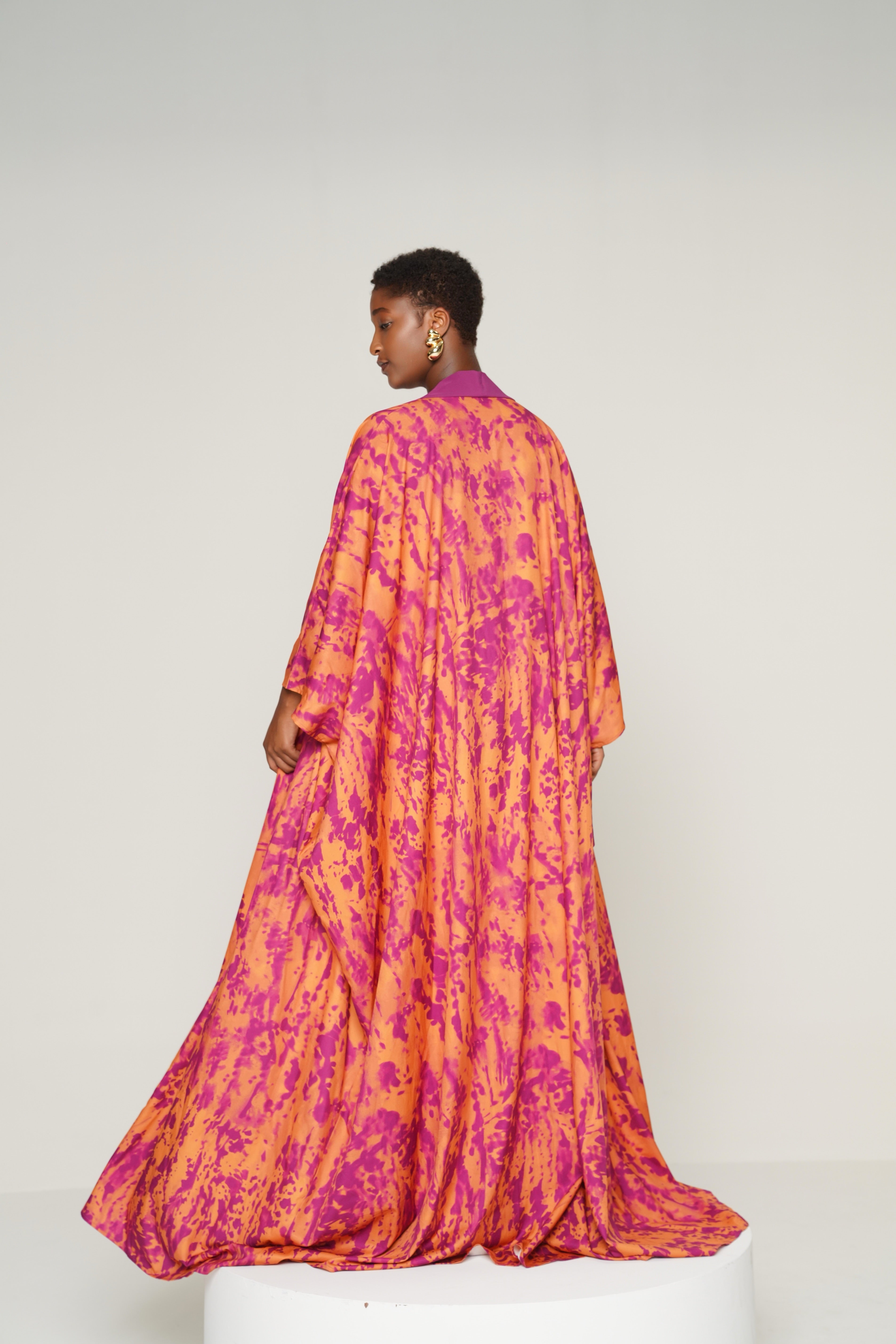 KIMONO SATIN PRINT Lili Creation