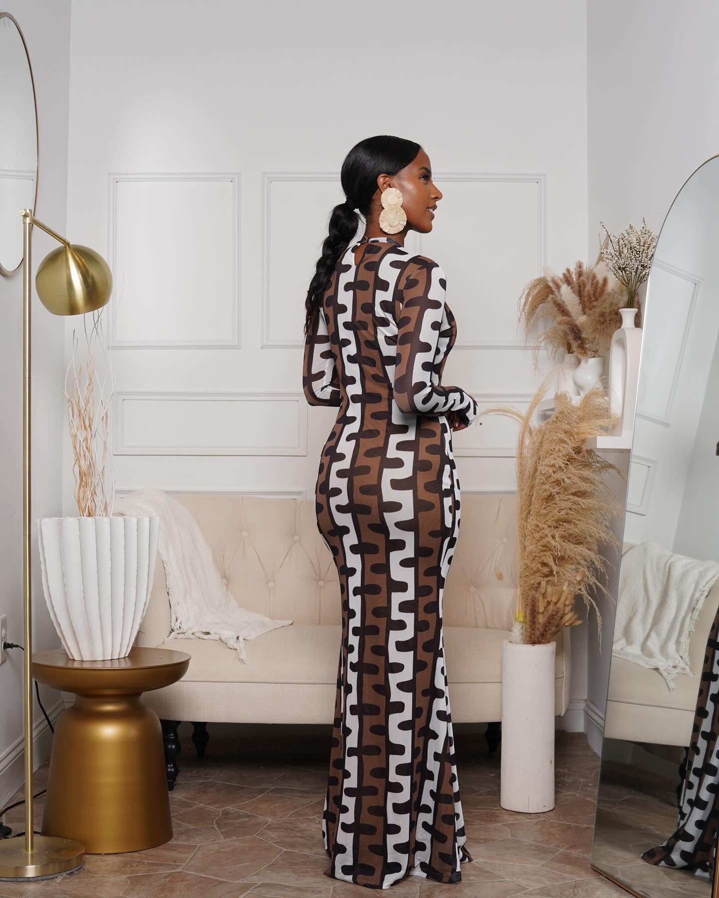 BAHAMAS MESH DRESS Lili Creation