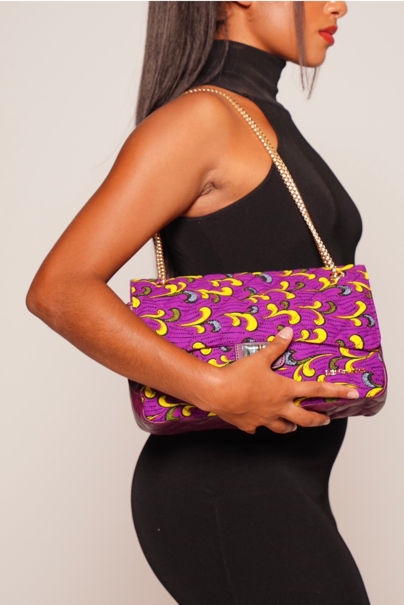 COCO WAX MEDUIM FLAP SHOULDER BAG Lili Creation