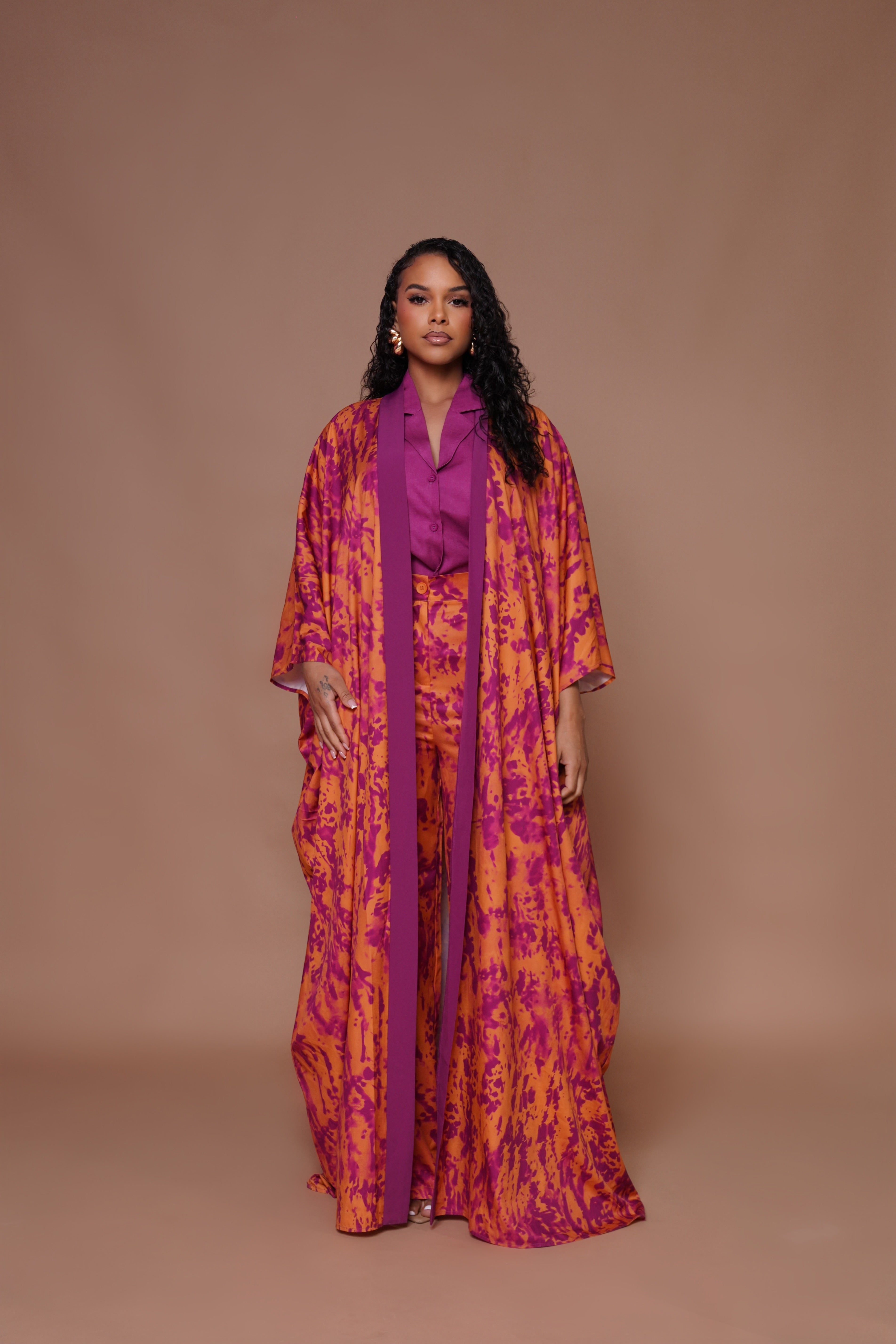 KIMONO SATIN EFFECT Lili Creation