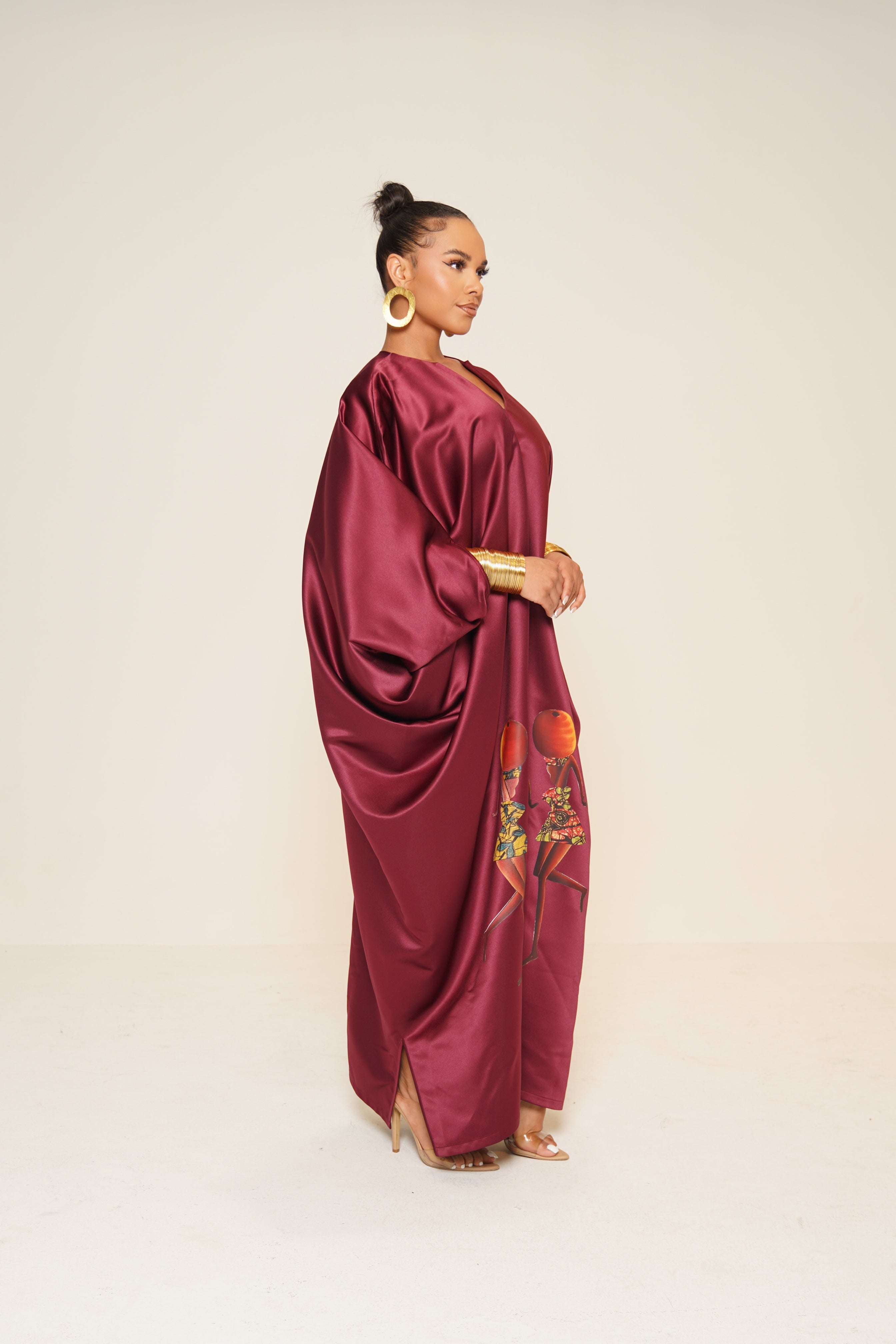 Elegant African Boubou Dress – Lili Creation