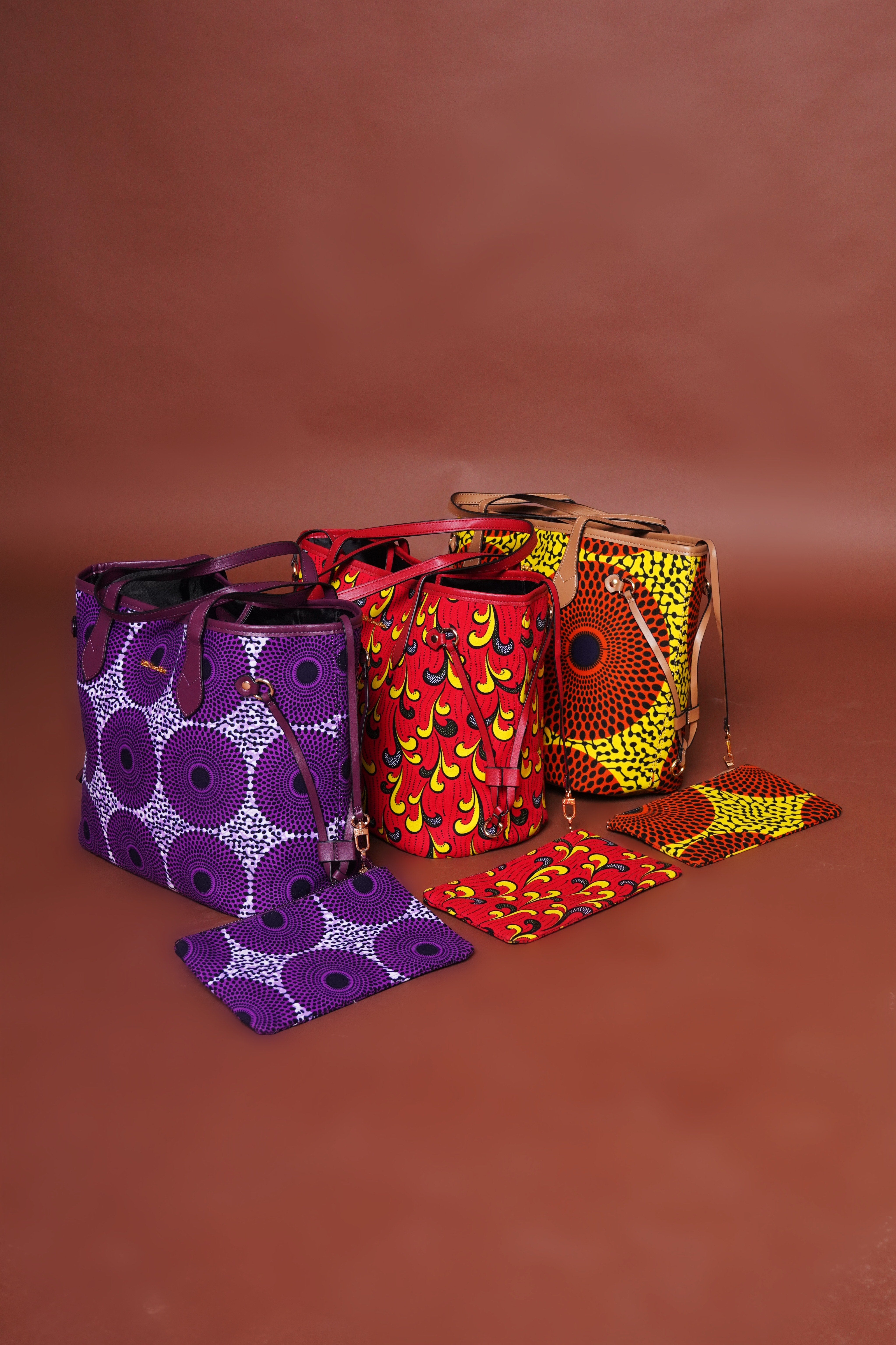 Stylish African Tote Bags – Lili Creation