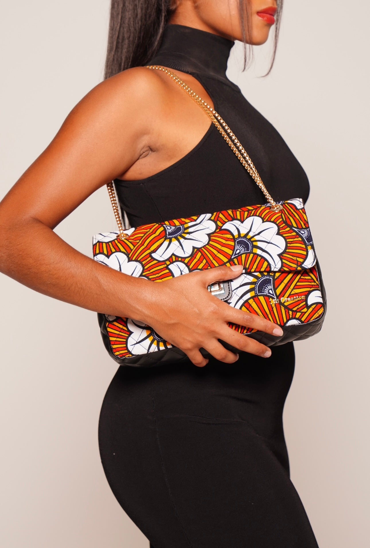 COCO WAX MEDUIM FLAP SHOULDER BAG Lili Creation