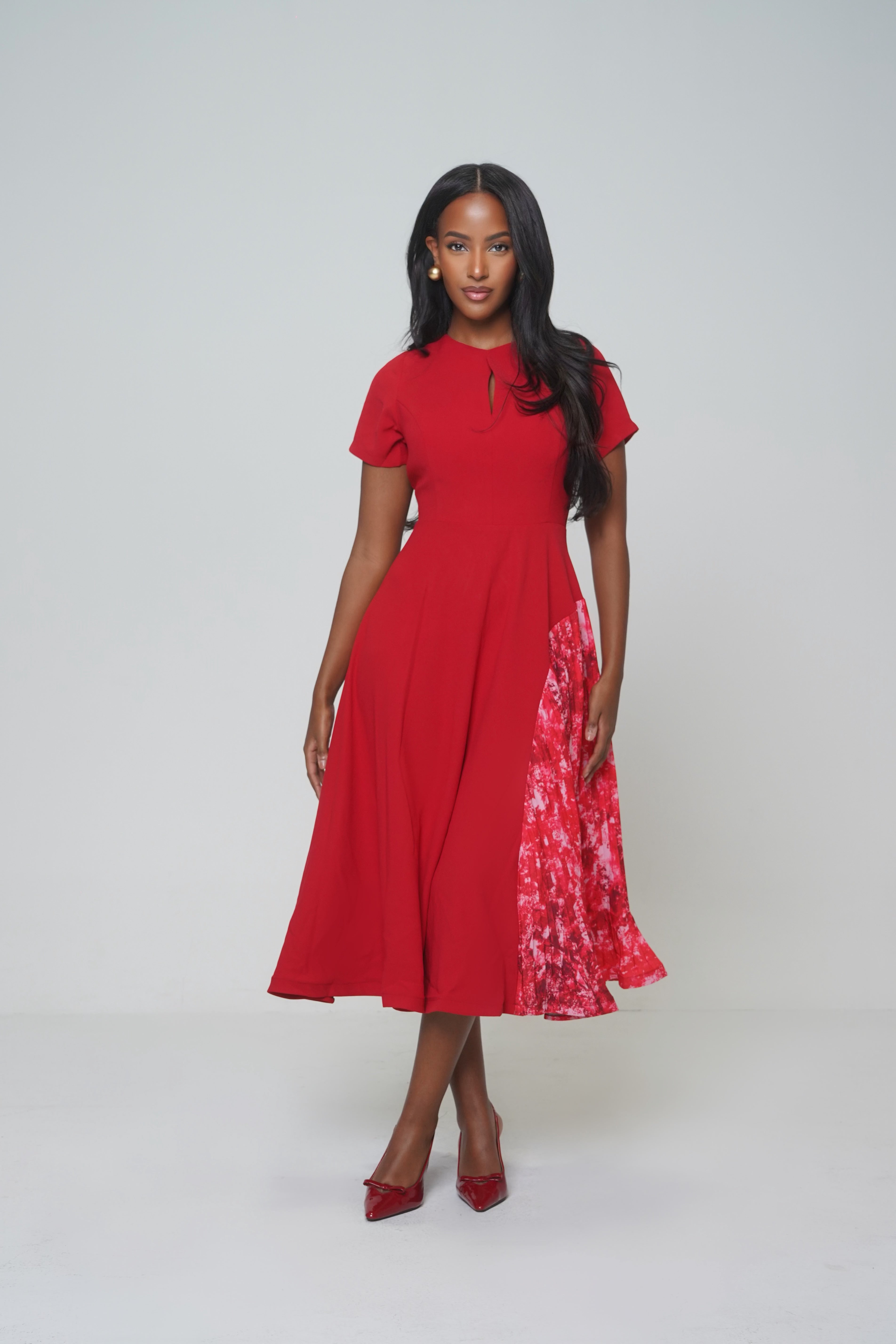 THE HOLLY MIDI DRESS Lili Creation