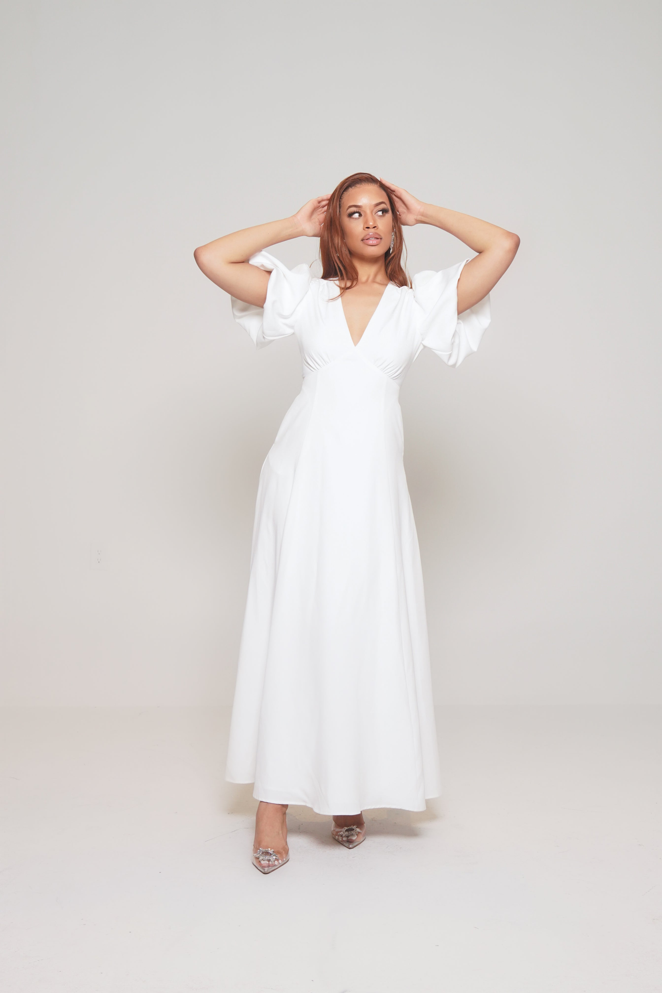 WHITE DRESS Lili Creation