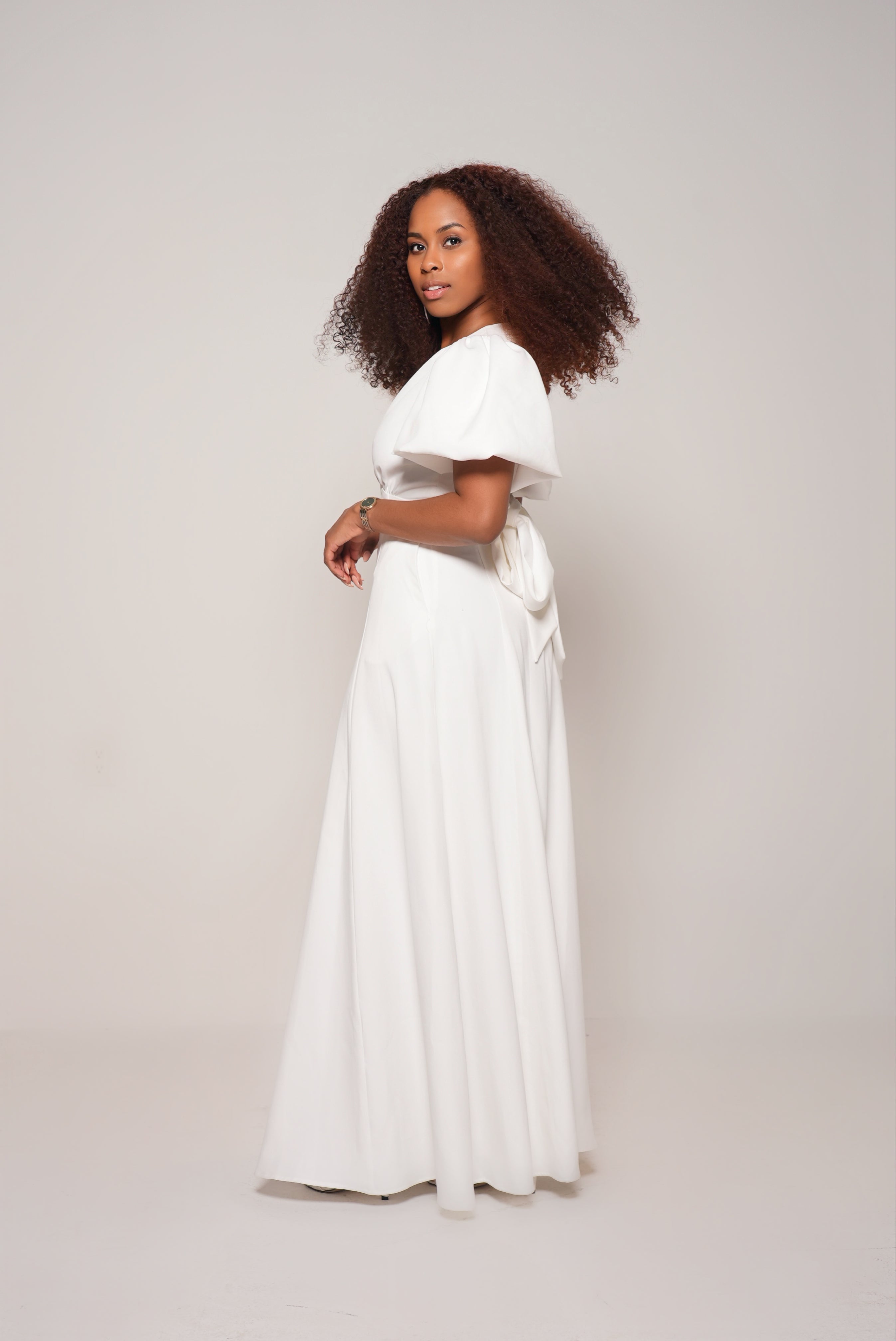 WHITE DRESS Lili Creation