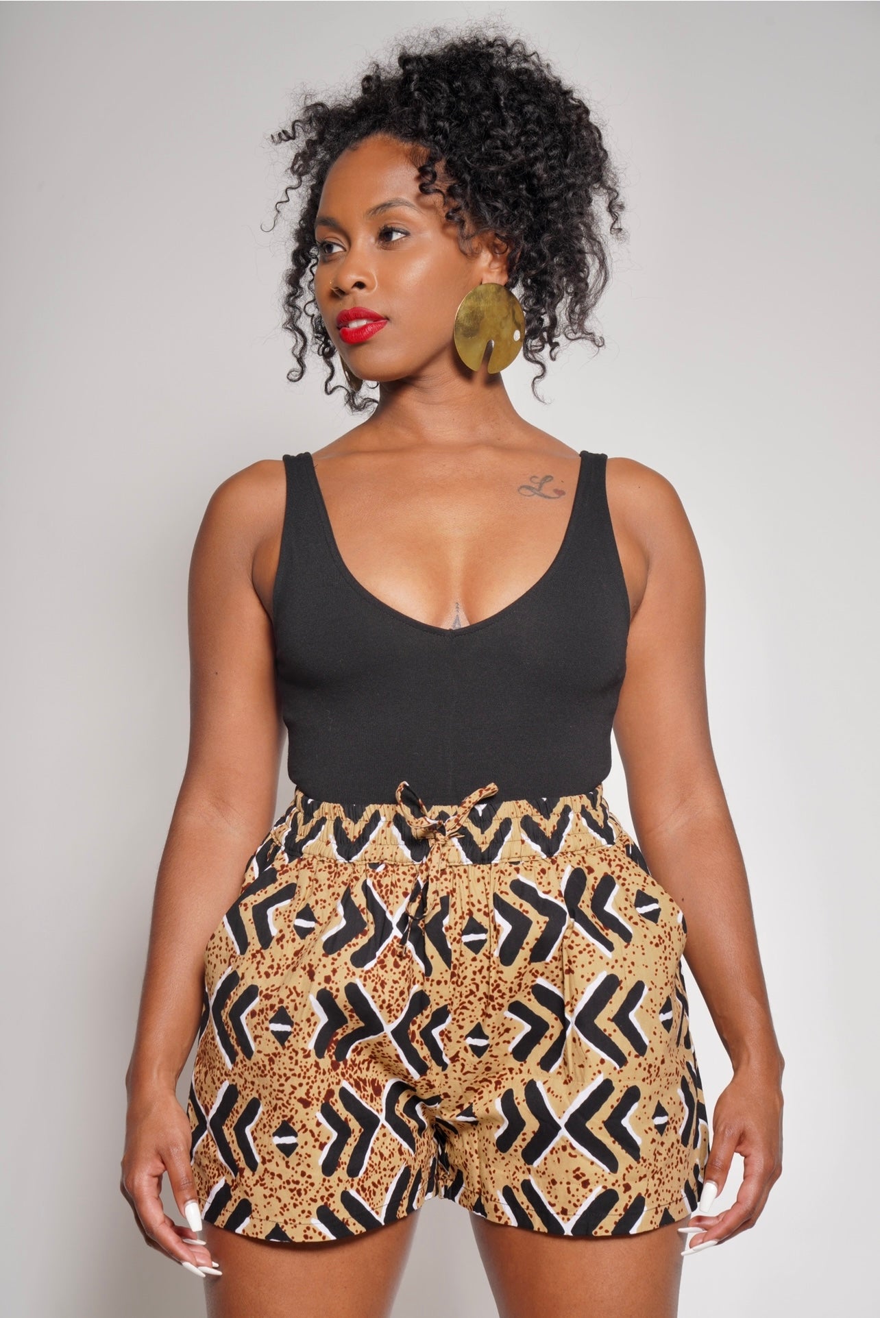 ANKARA CLARA SHORT Lili Creation