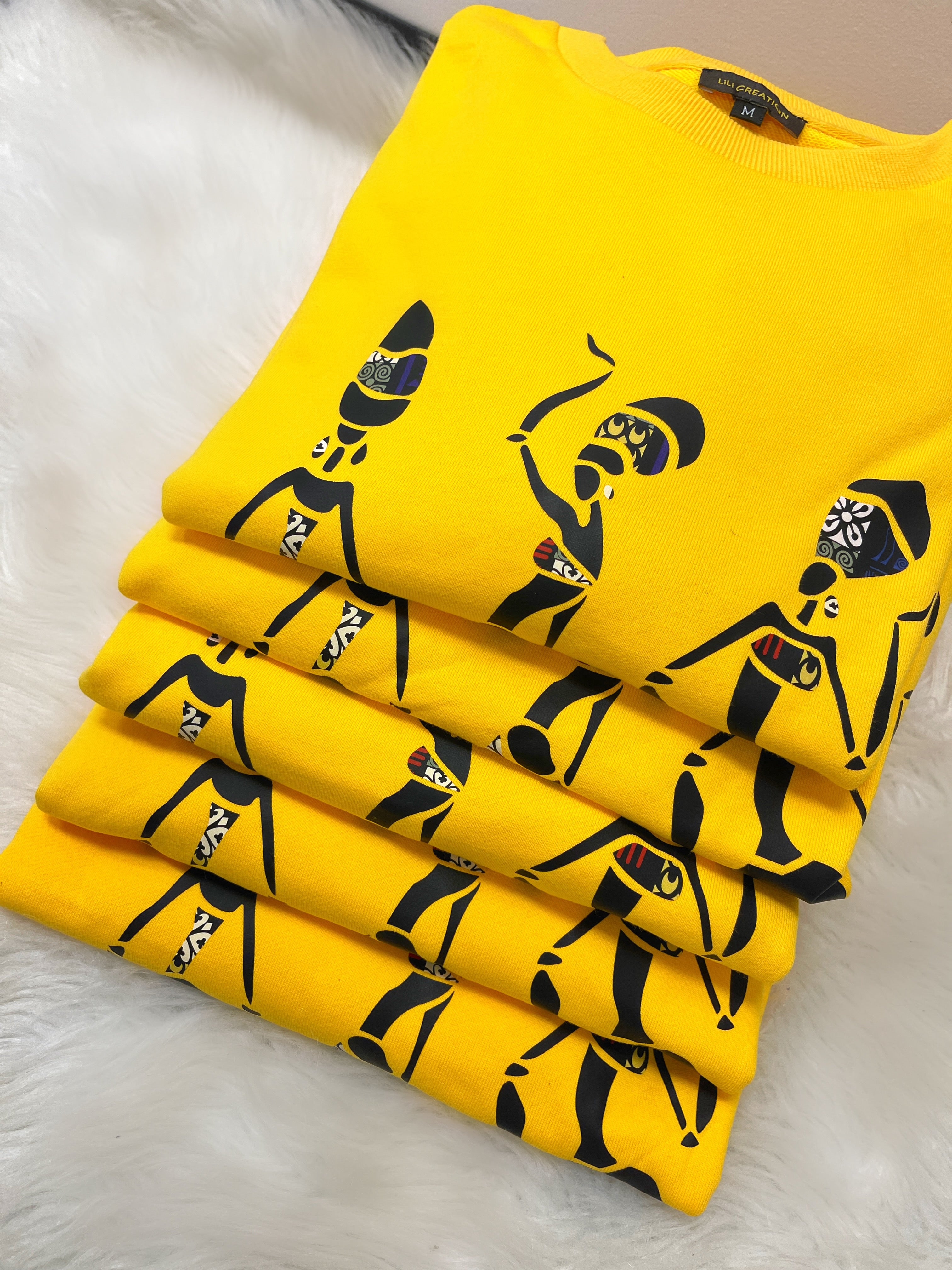 LOLITA YELLOW SWEATER Lili Creation