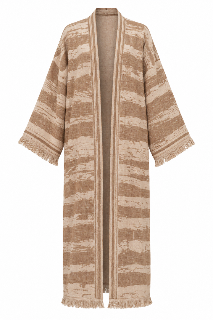 TRIBAL KNIT KIMONO Lili Creation