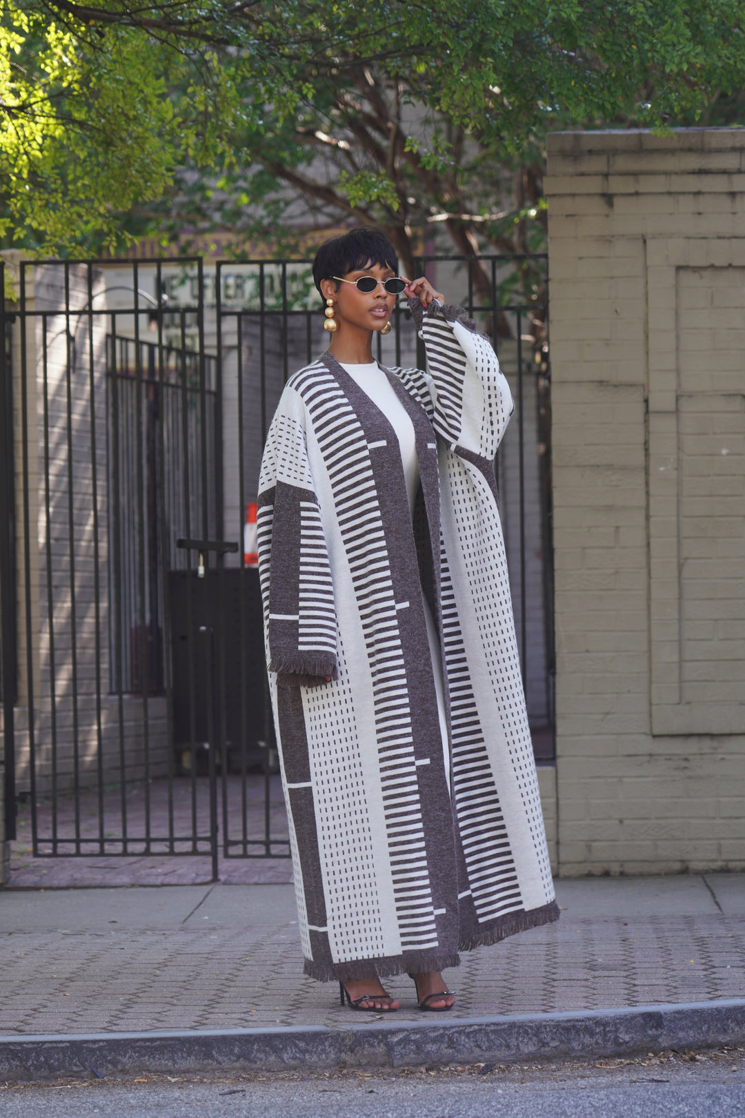 TRIBAL KNIT KIMONO Lili Creation