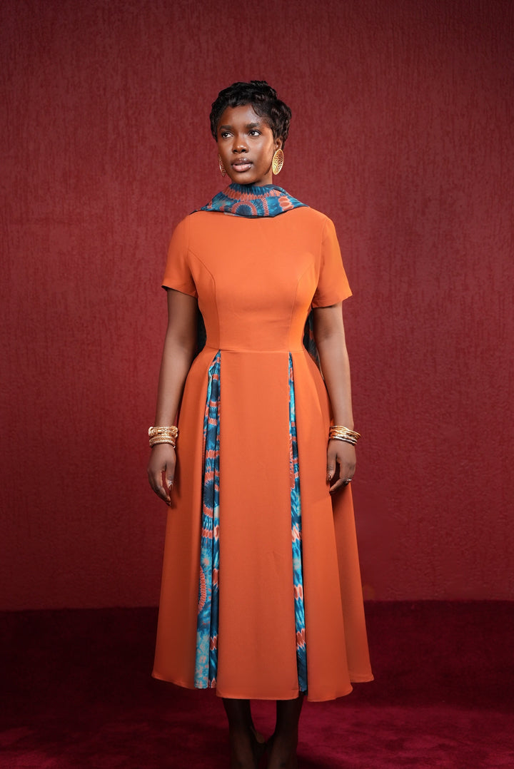 THE YARA CRÊPE DRESS Lili Creation