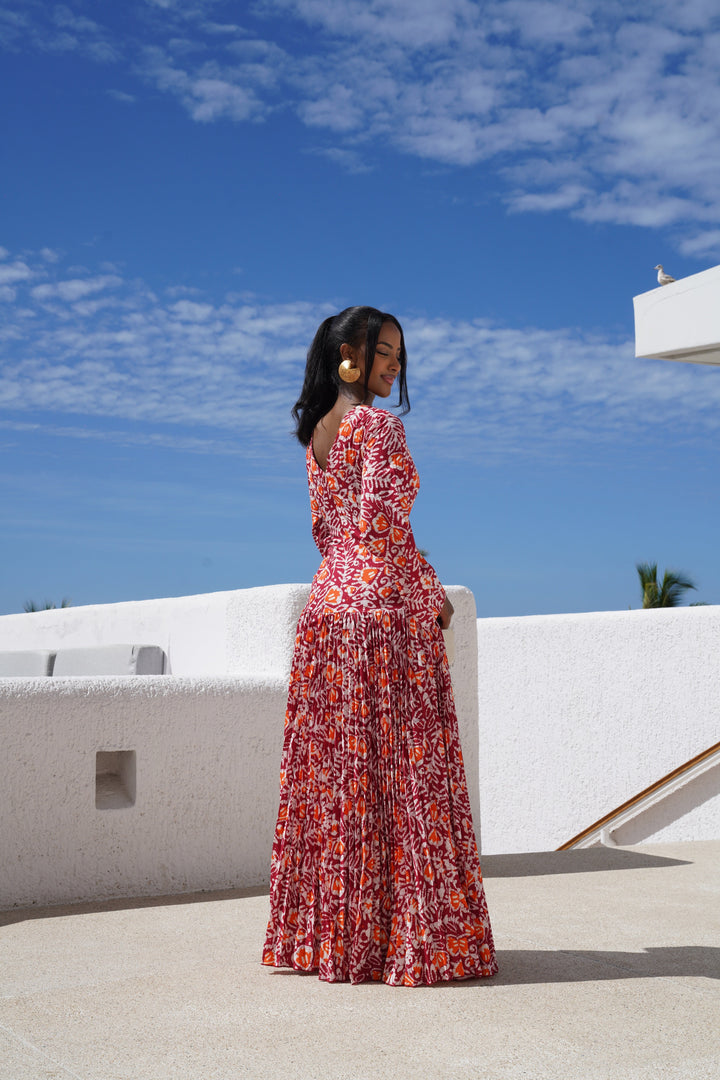 THE CABO SUNSET MAXI DRESS Lili Creation
