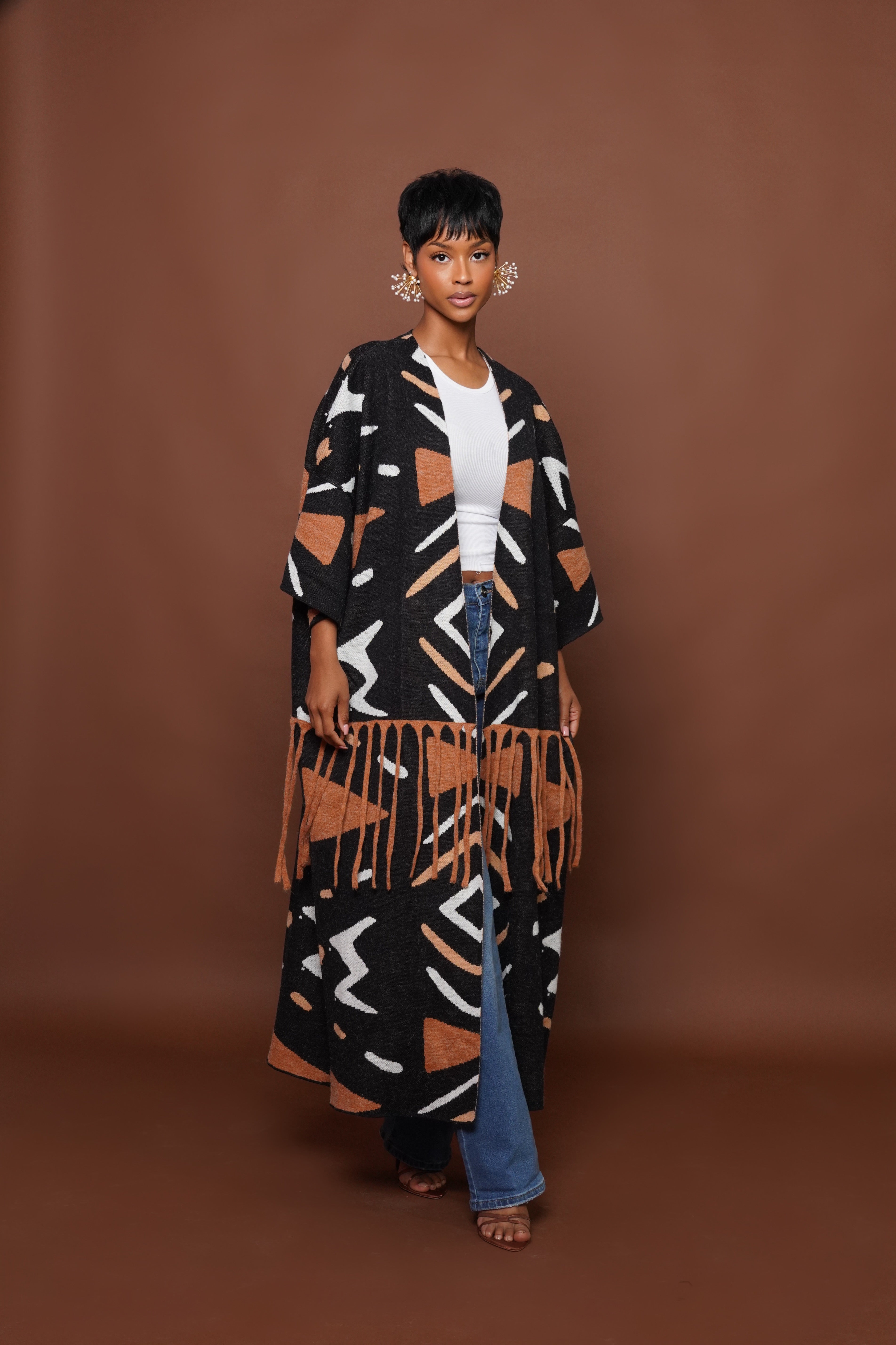 TERI KNIT KIMONO Lili Creation