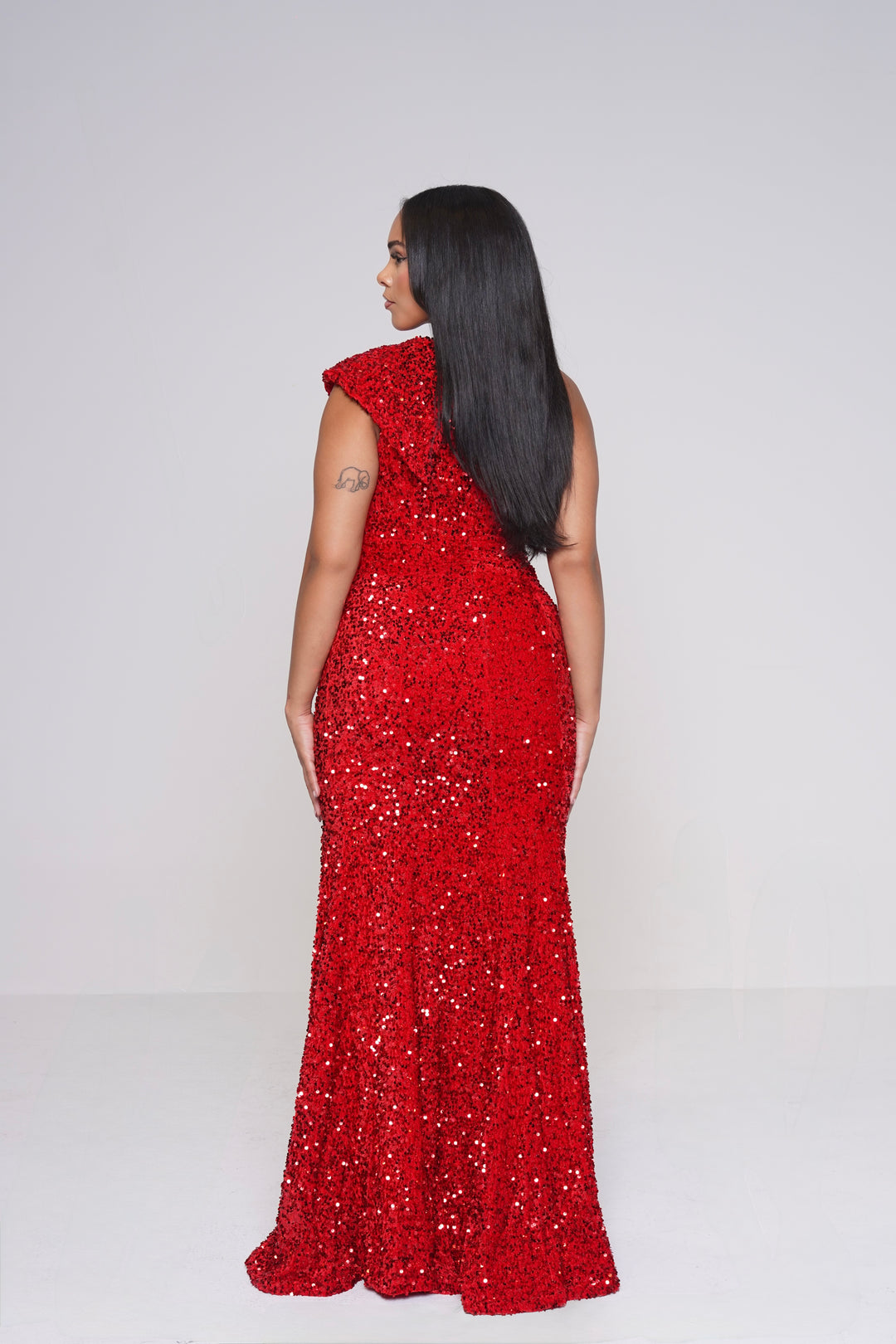 MIDNIGHT SPARKLE SEQUIN MAXIDRESS Lili Creation