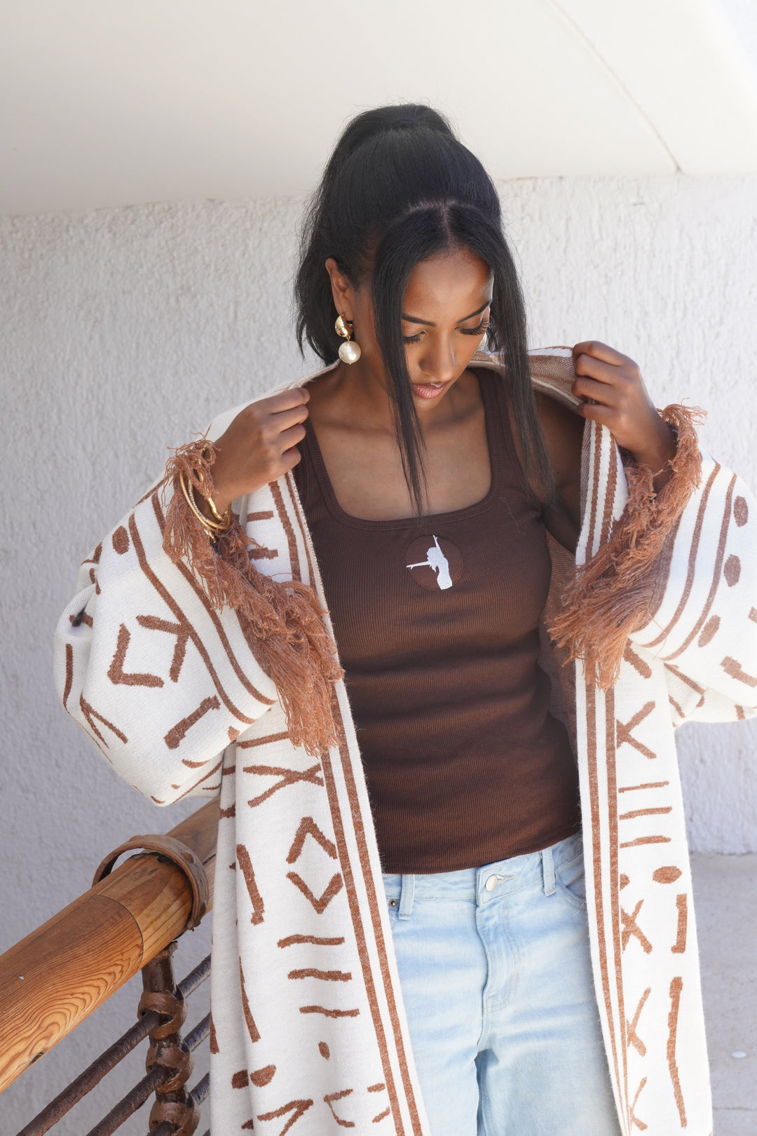 THE BROWN ESSENTIAL TANK TOP Lili Creation