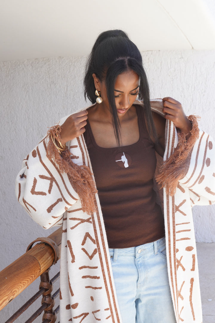 THE BROWN ESSENTIAL TANK TOP Lili Creation