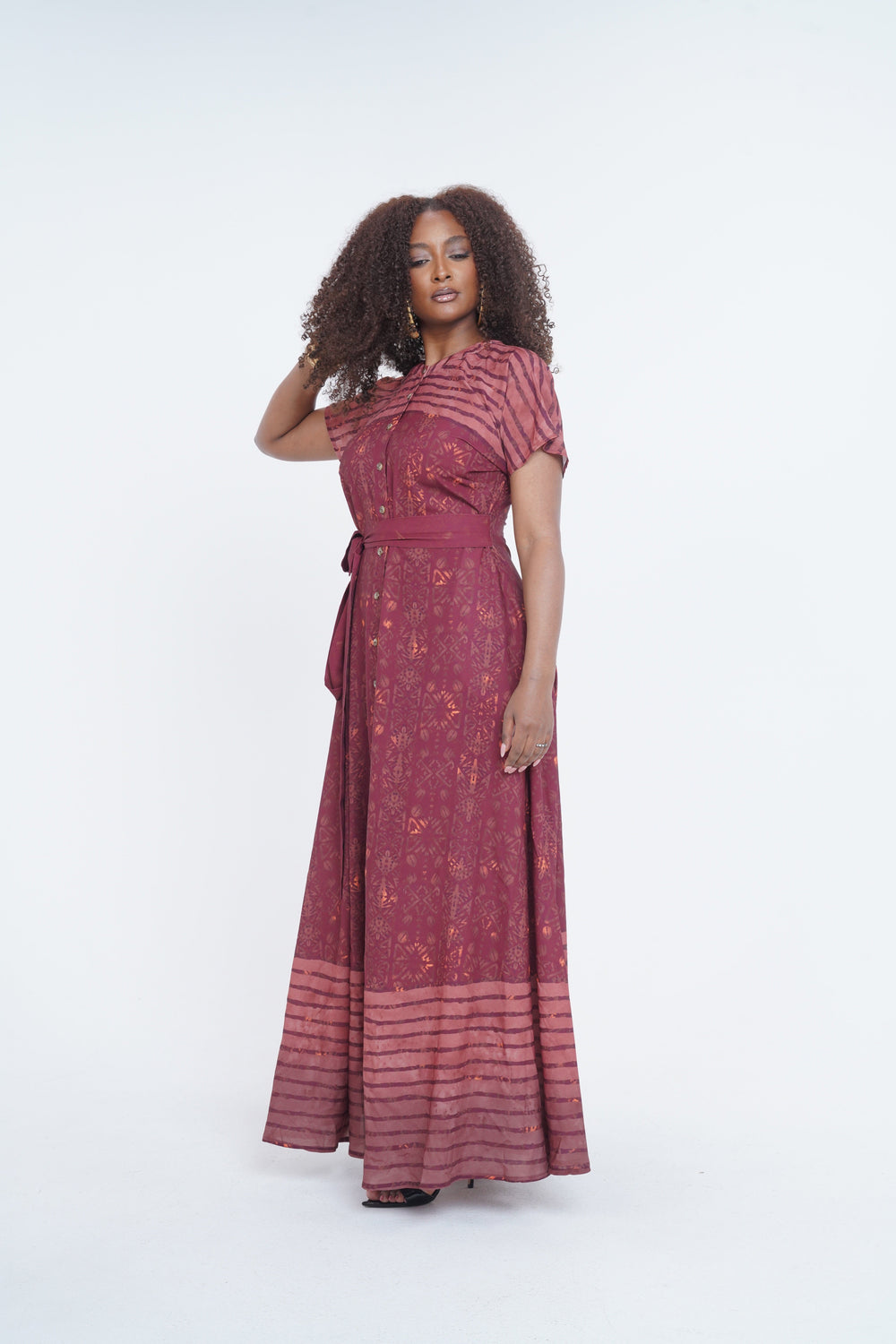 SANAA MAXI DRESS Lili Creation