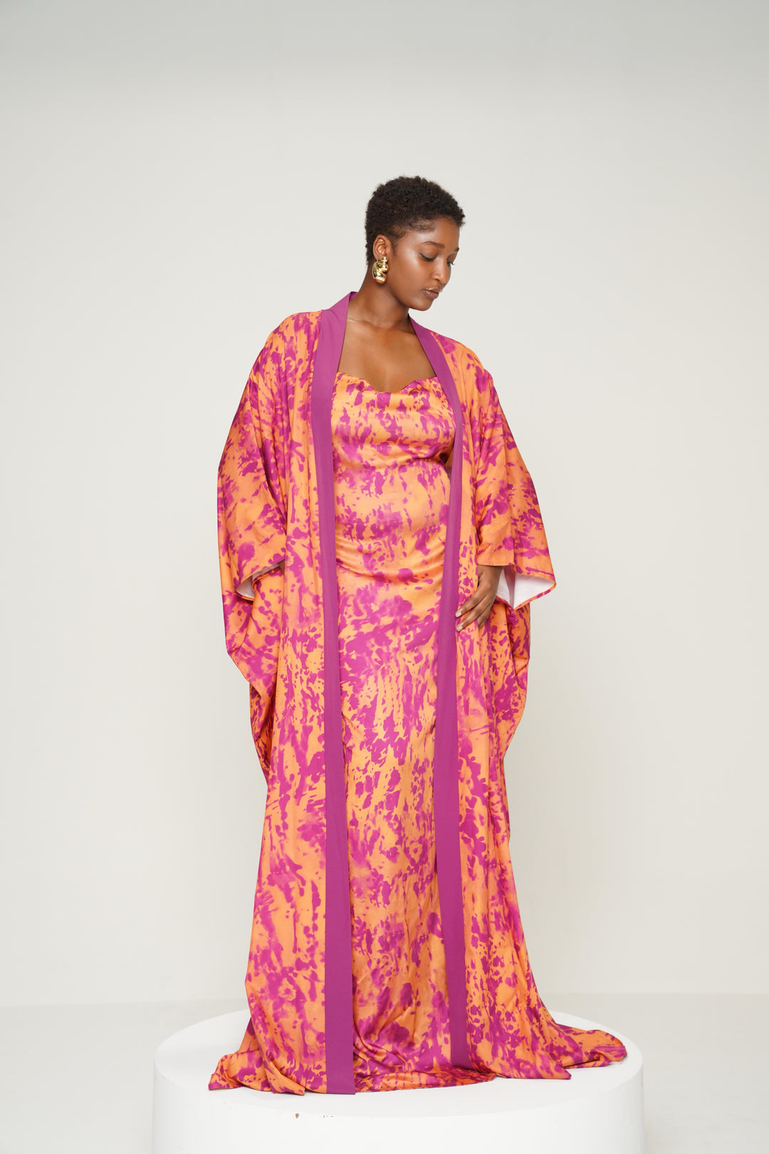 KIMONO SATIN PRINT Lili Creation