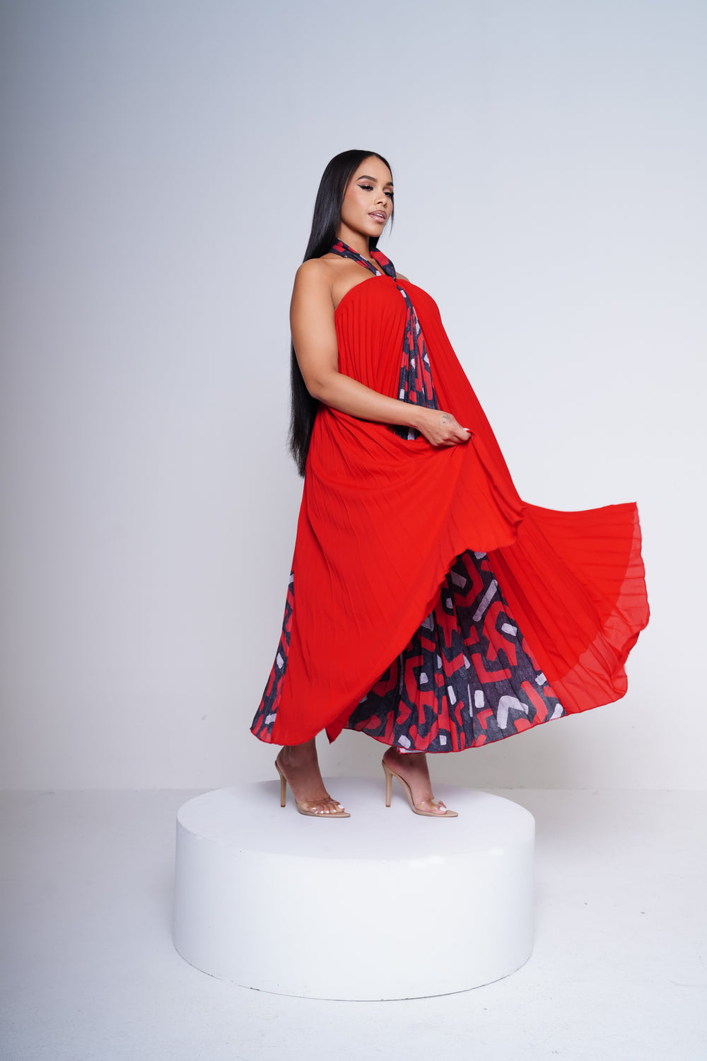 SAVANAH HALTER DRESS Lili Creation