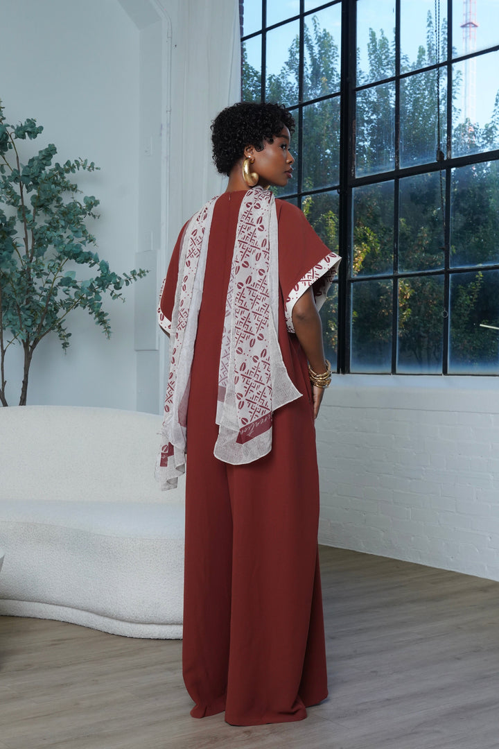 IMANI CREPE JUMPSUIT Lili Creation