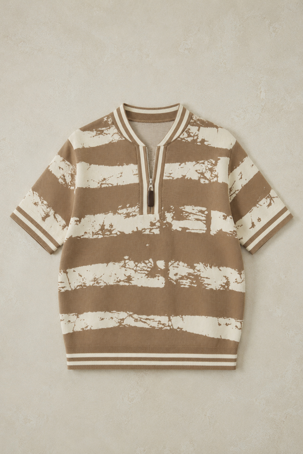 TRIBAL KNIT UNISEX POLO Lili Creation