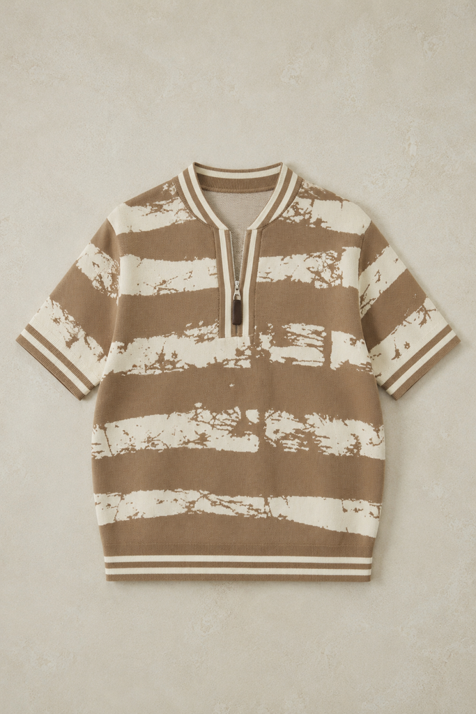 TRIBAL KNIT UNISEX POLO – Lili Creation