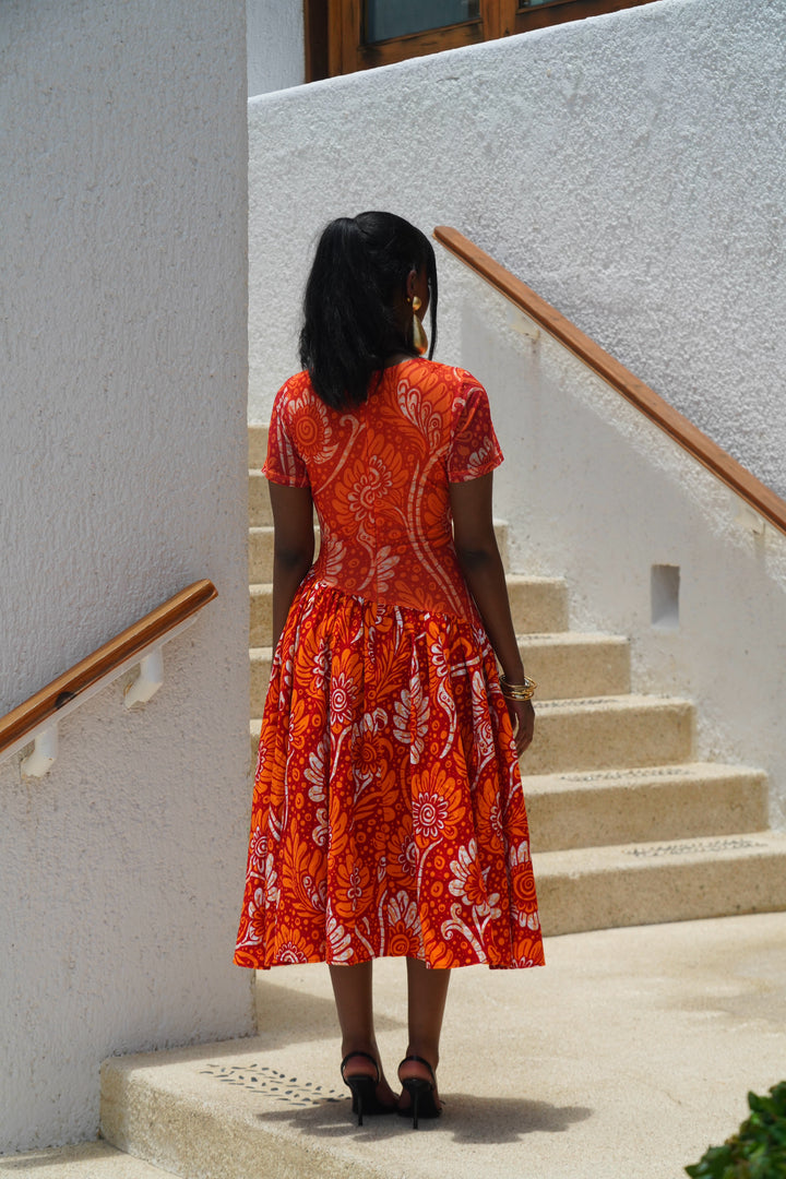 NALIA MIDI DRESS Lili Creation
