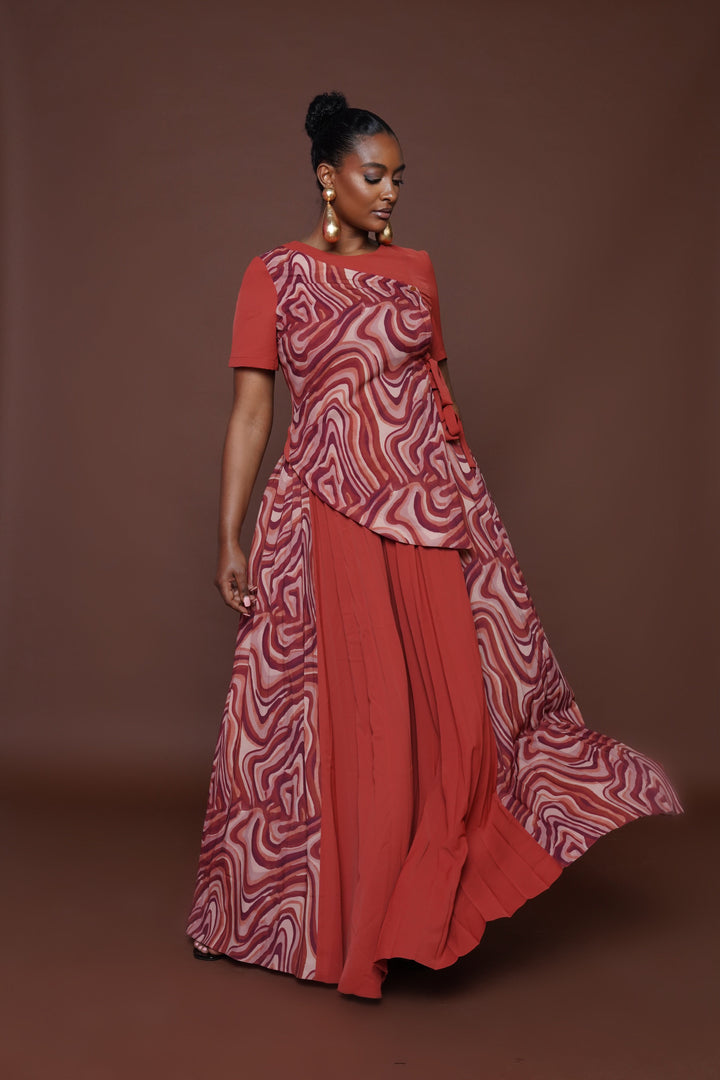 KORA PLEATED SET Lili Creation
