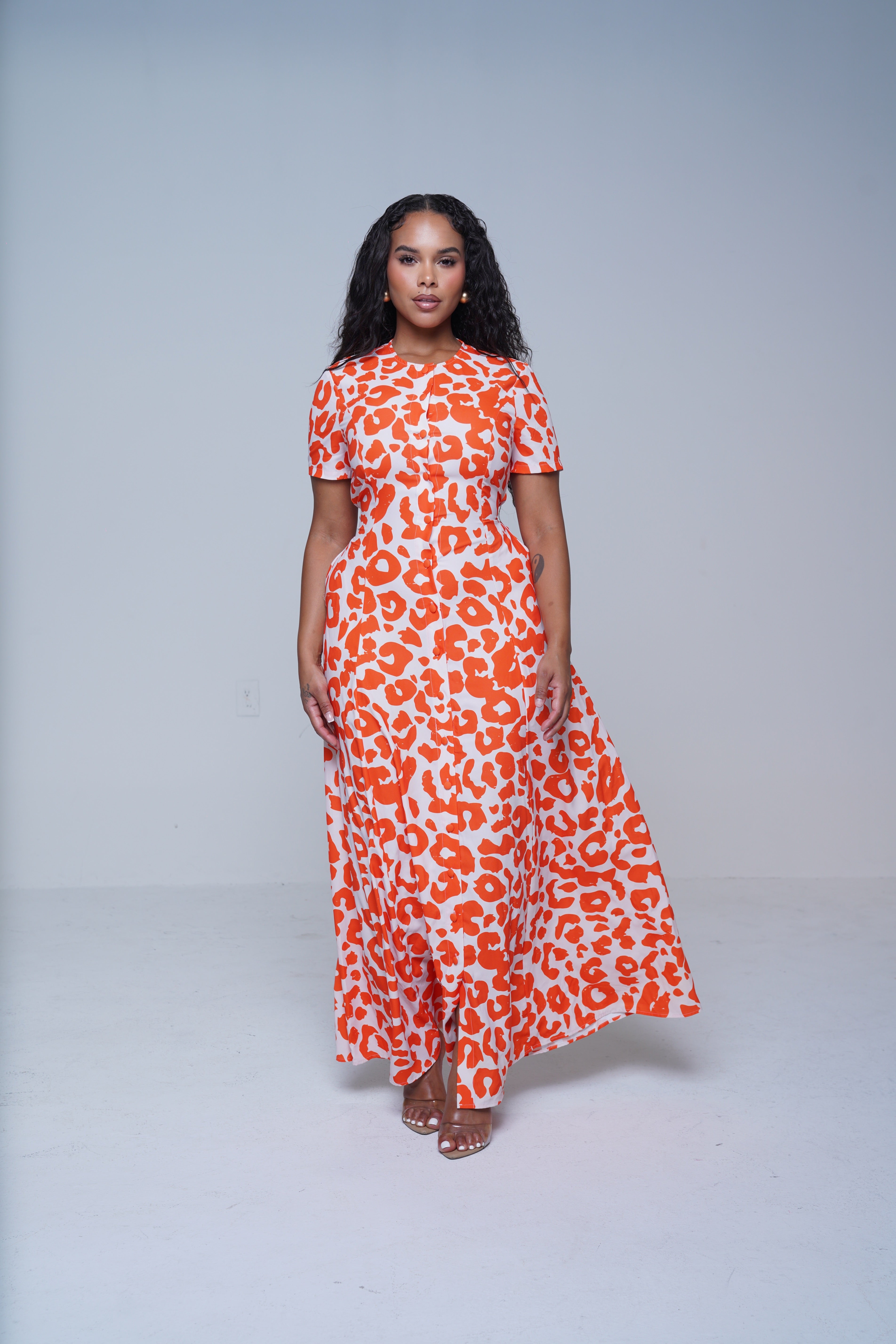 NYA MUDCLOTH MAXI DRESS Lili Creation