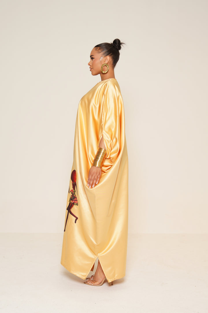 Elegant African Boubou Dress – Lili Creation