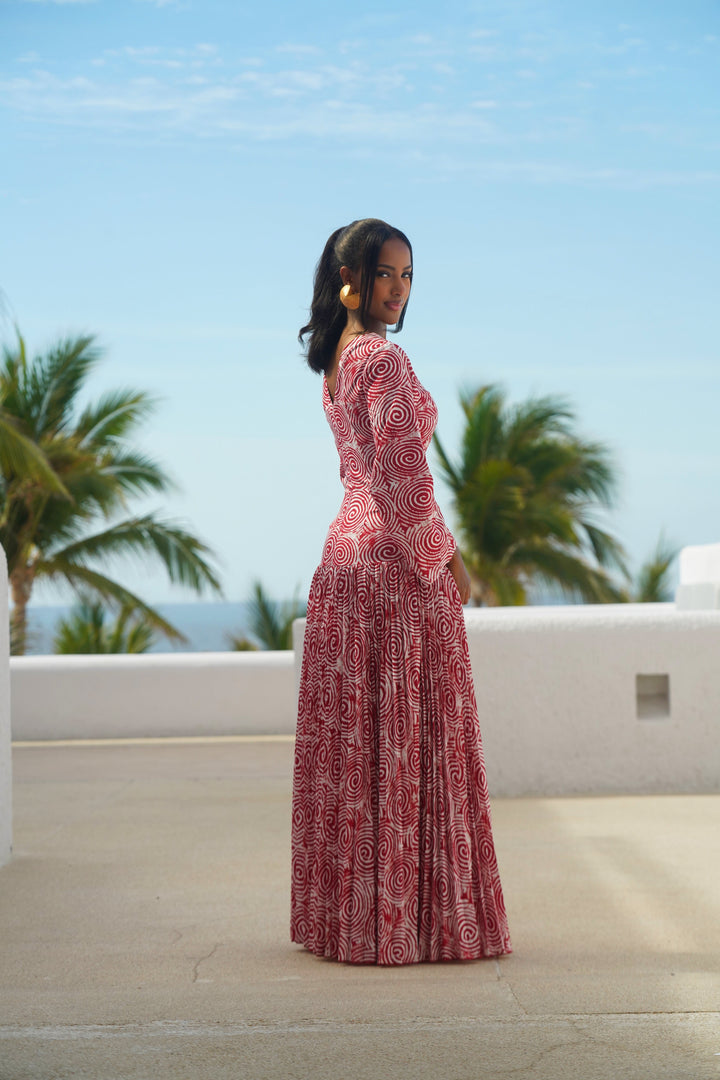 THE CABO SUNSET MAXI DRESS Lili Creation